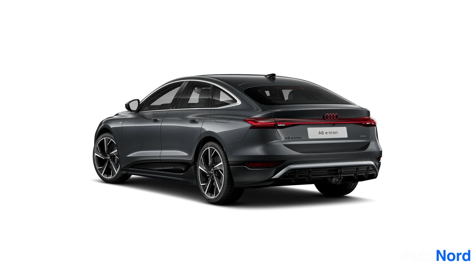 Harmaa Audi A6 e-tron 2026, takaviisto, kuva 3