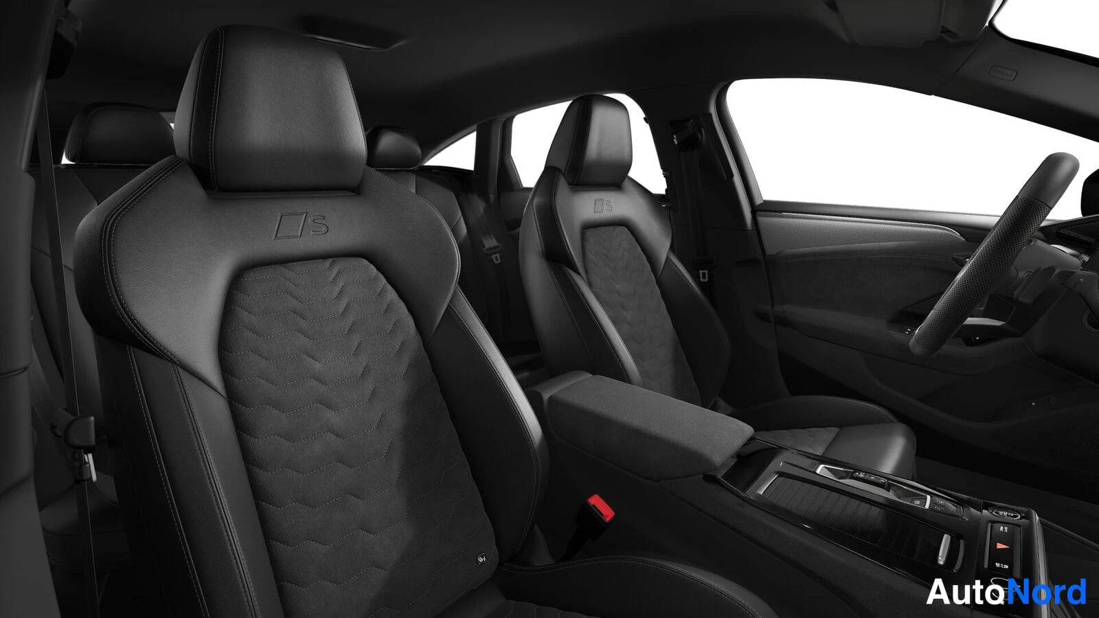 Harmaa Audi A6 e-tron 2026, etuistuimet, kuva 5
