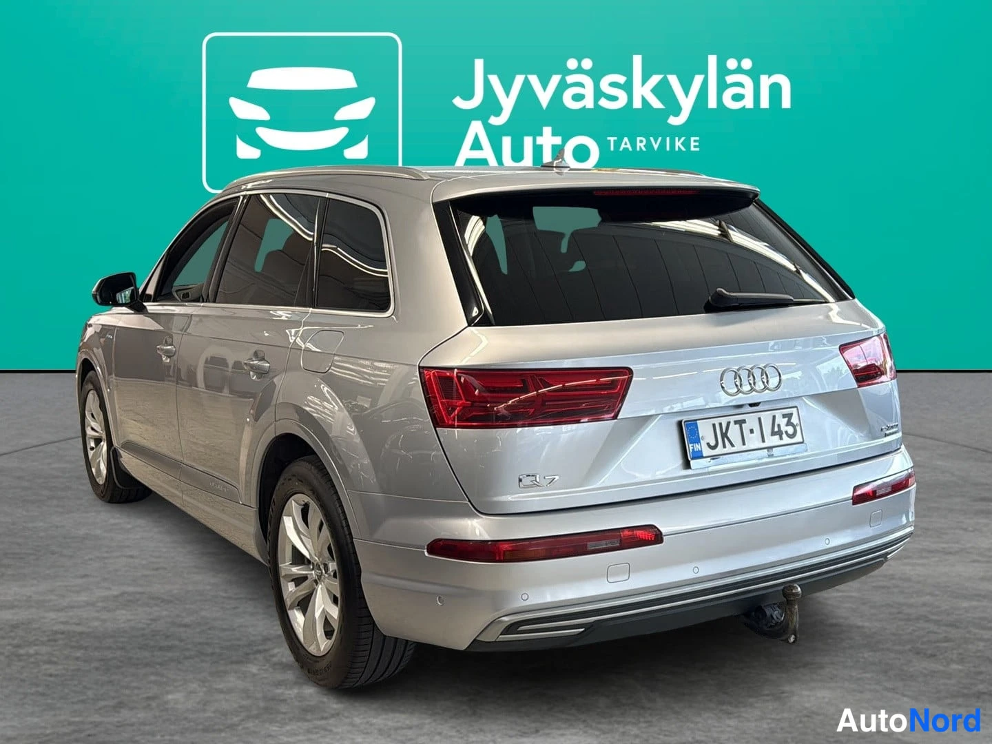 Hopea Audi Q7 2018, takaviisto, kuva 4