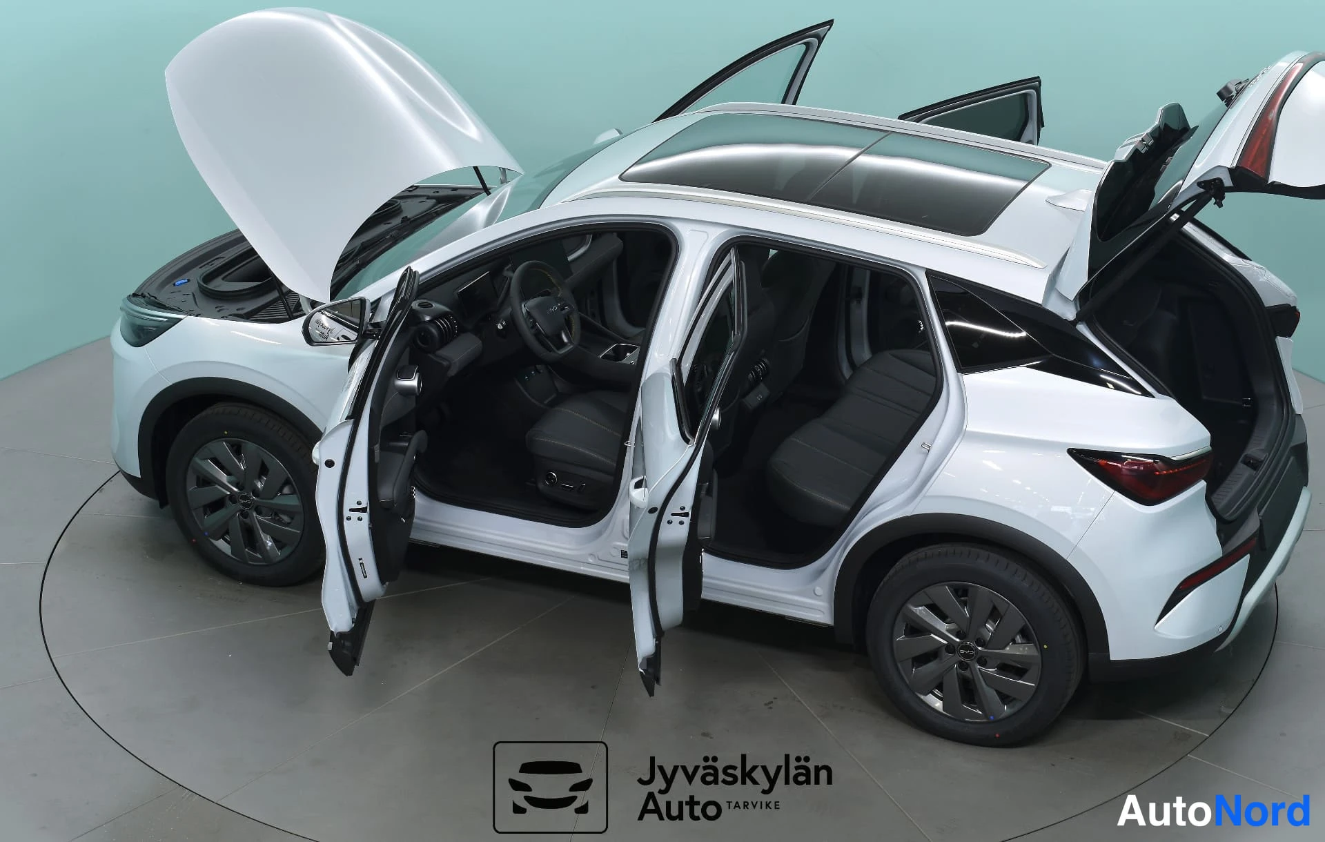 Valkoinen BYD Atto 3 2026, takaviisto, kuva 10