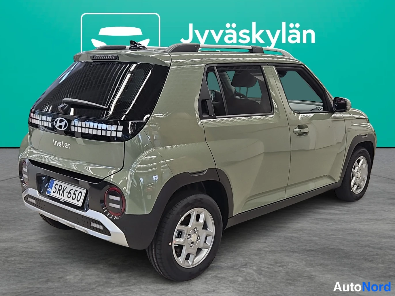 Vihreä Hyundai Inster 2026, takaviisto, kuva 6