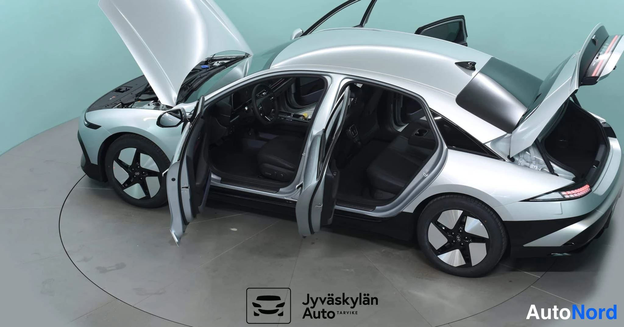 Harmaa Hyundai IONIQ 6 2026, takaviisto, kuva 20
