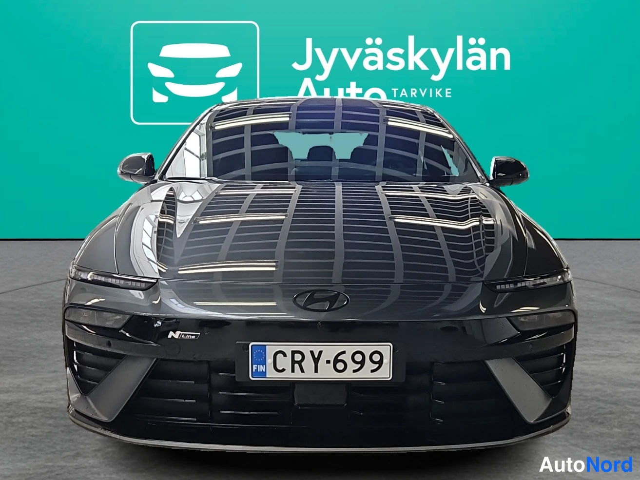 Harmaa Hyundai IONIQ 6 2026, edestä, kuva 3