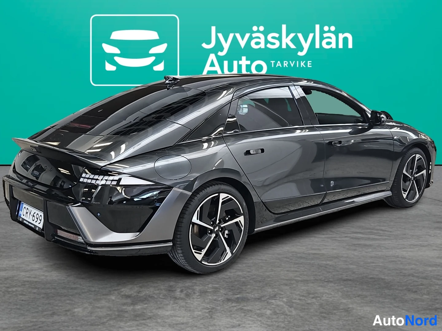 Harmaa Hyundai IONIQ 6 2026, takaviisto, kuva 4