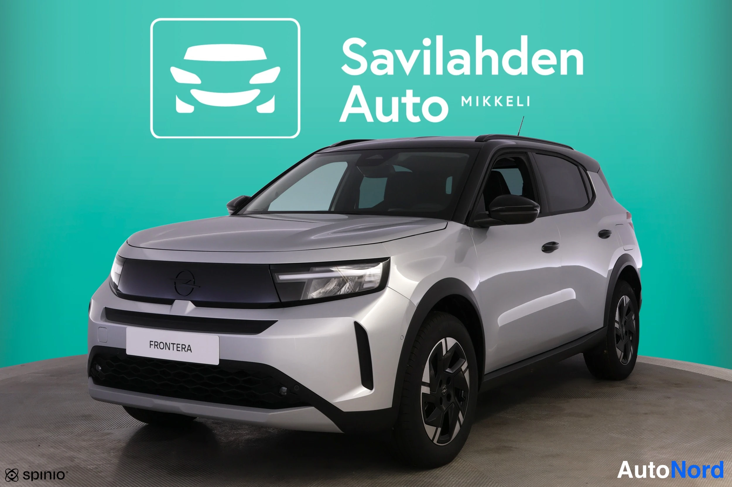 Harmaa Opel Frontera 2025, etuviisto, keula vasemmalle, kuva 2