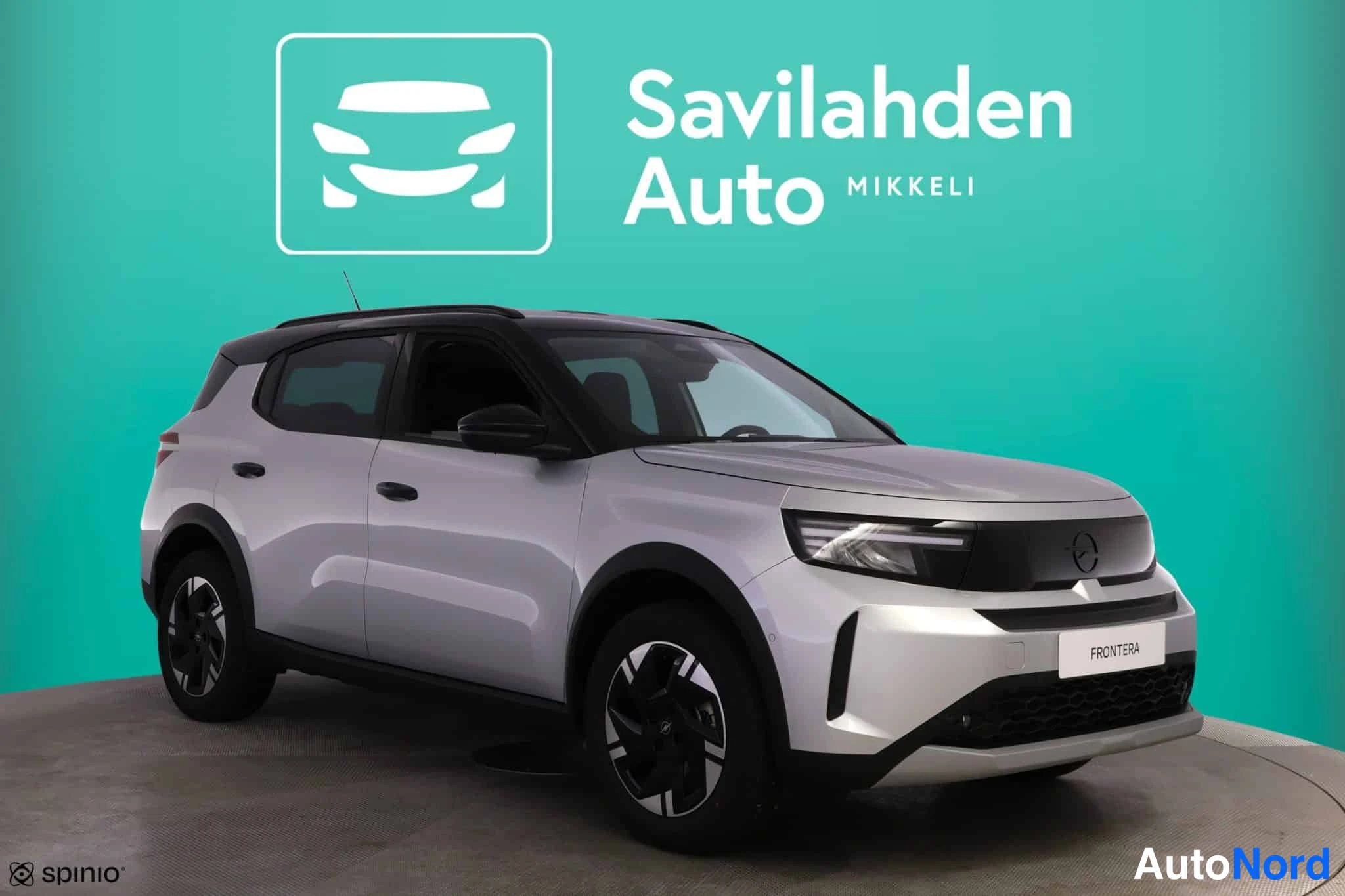 Harmaa Opel Frontera 2025, etuviisto, keula oikealle, kuva 5