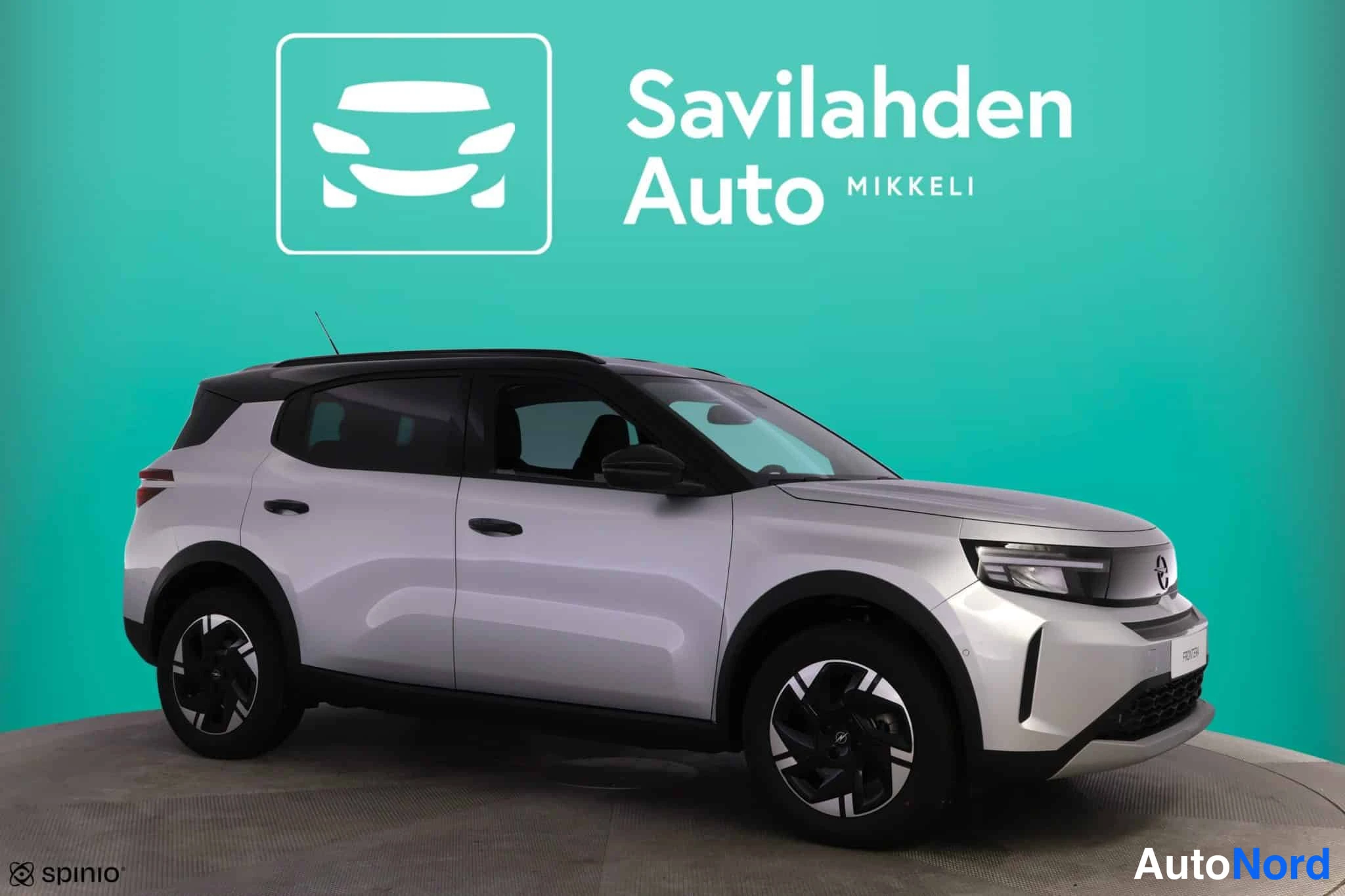 Harmaa Opel Frontera 2025, etuviisto, keula oikealle, kuva 3
