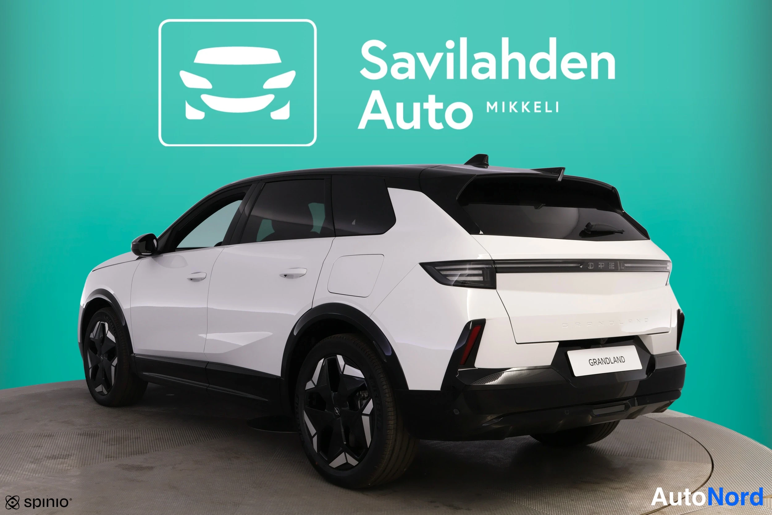 Valkoinen Opel Grandland 2026, takaviisto, kuva 10