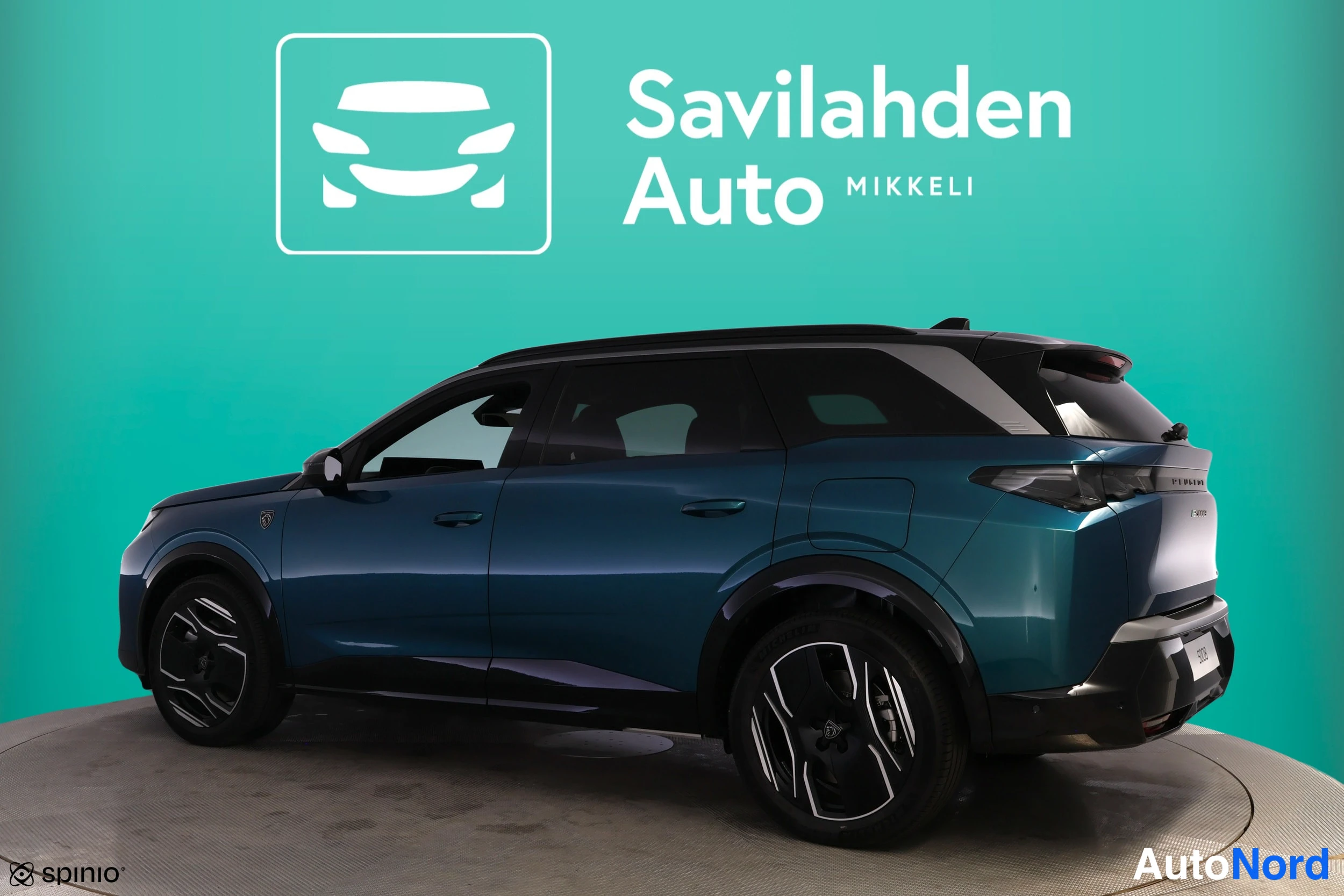 Sininen Peugeot 5008 2026, takaviisto, kuva 11