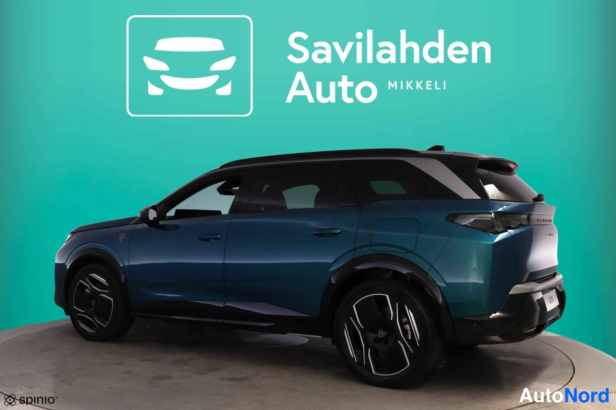 Sininen Peugeot 5008 2026, takaviisto, kuva 12