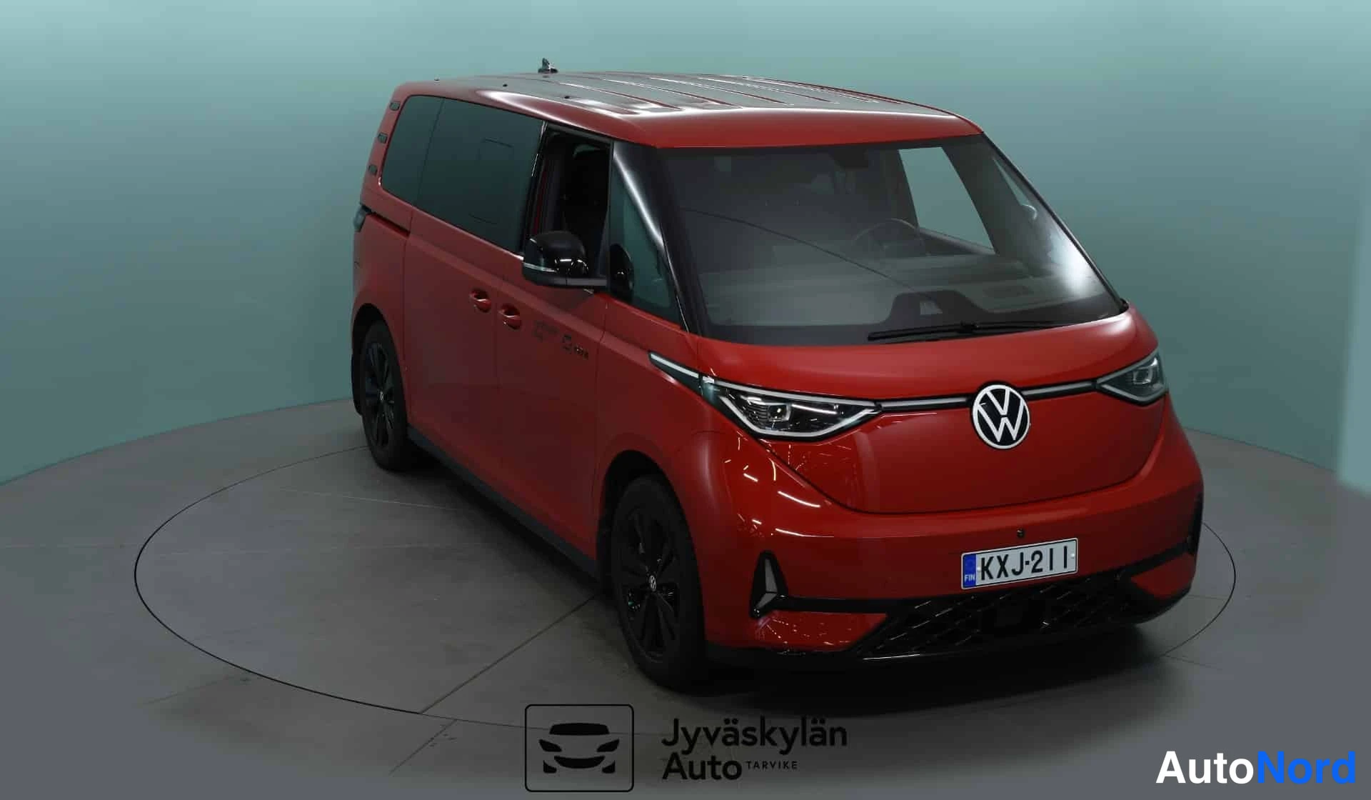 Punainen Volkswagen ID 2025, etuviisto, keula oikealle, kuva 4