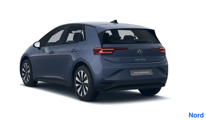 Sininen Volkswagen ID.3 Neo 2026, takaviisto, kuva 3