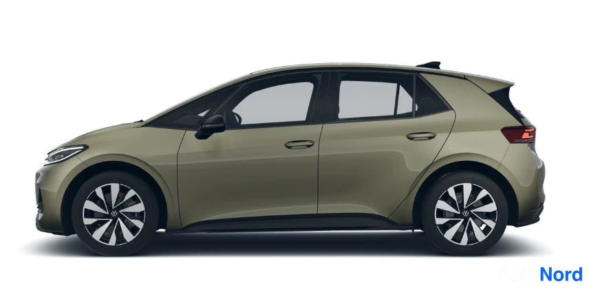Vihreä Volkswagen ID.3 Neo 2026, sivulta, kuva 2