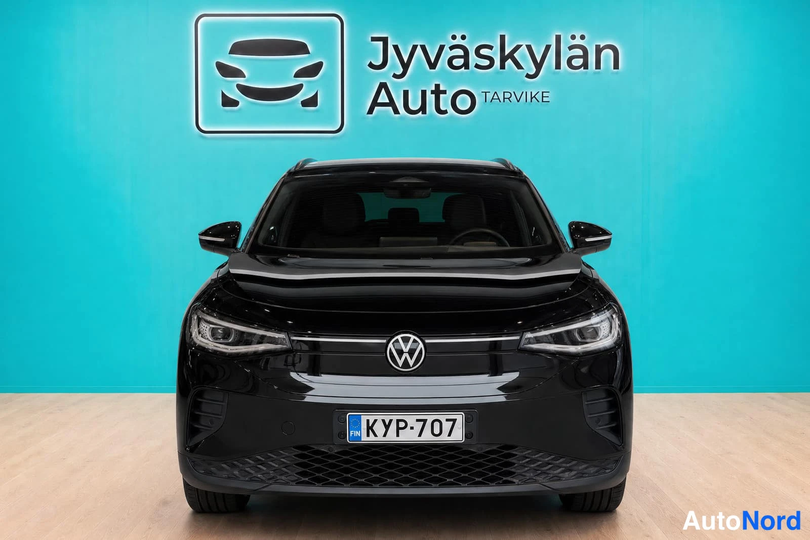 Musta Volkswagen ID.4 2026, edestä, kuva 5