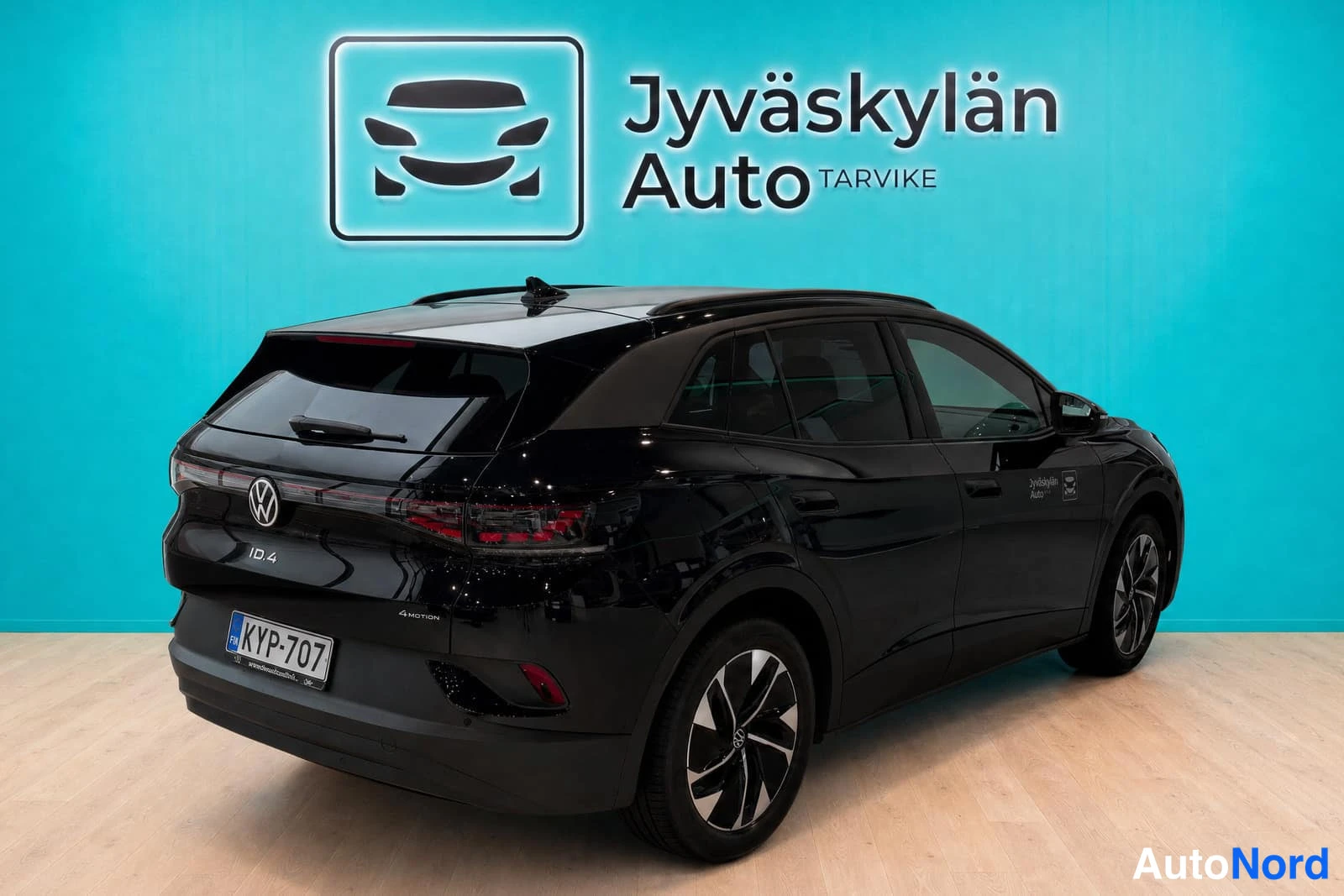 Musta Volkswagen ID.4 2026, takaviisto, kuva 6
