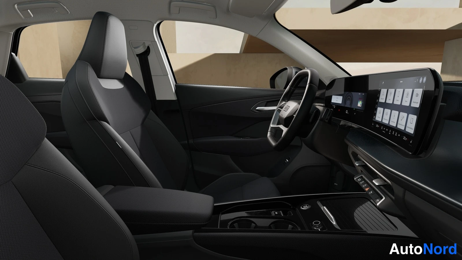 Harmaa Audi Q3 2026, ohjaamo, kuva 5