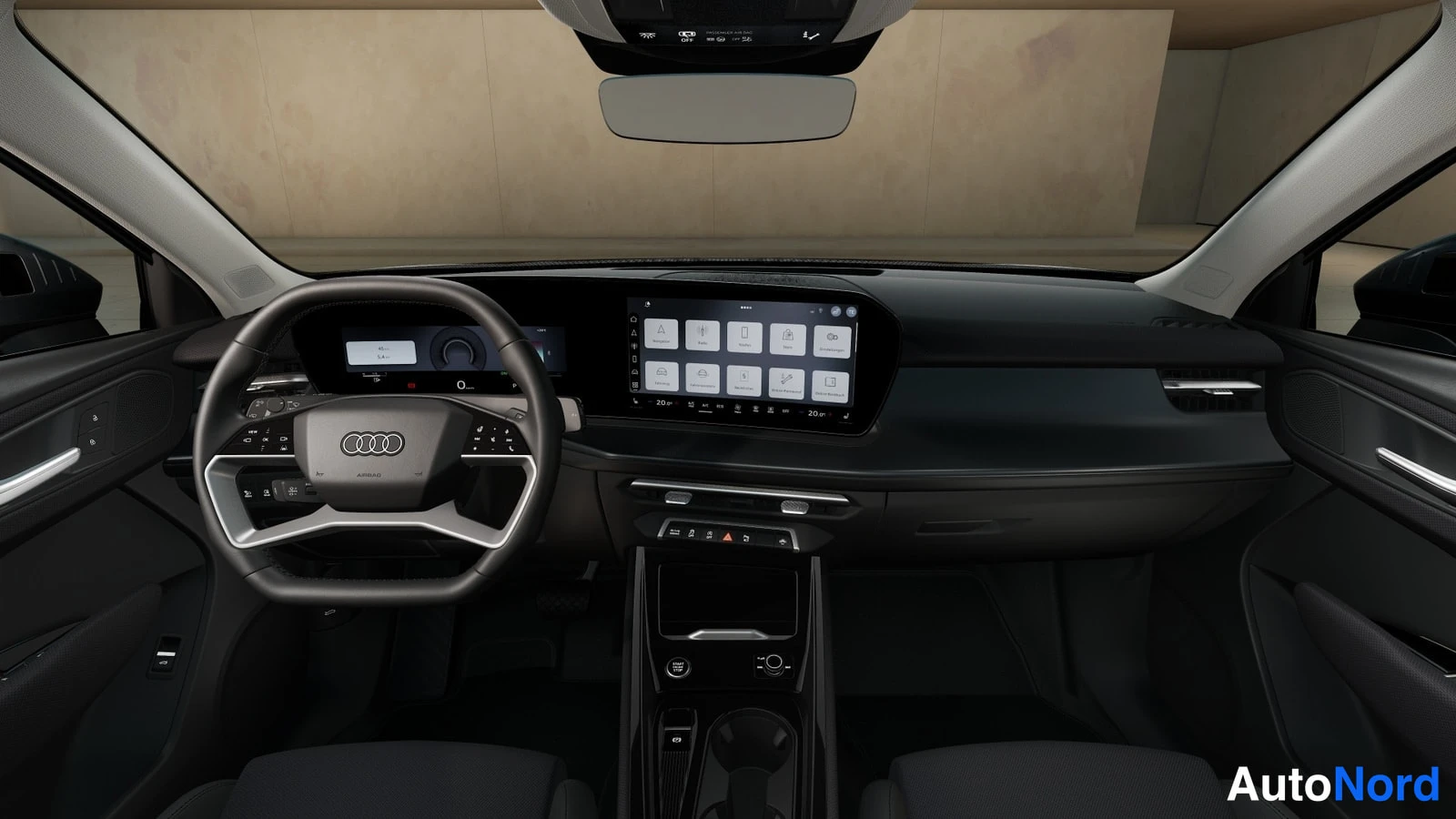 Harmaa Audi Q3 2026, ohjaamo, kuva 6