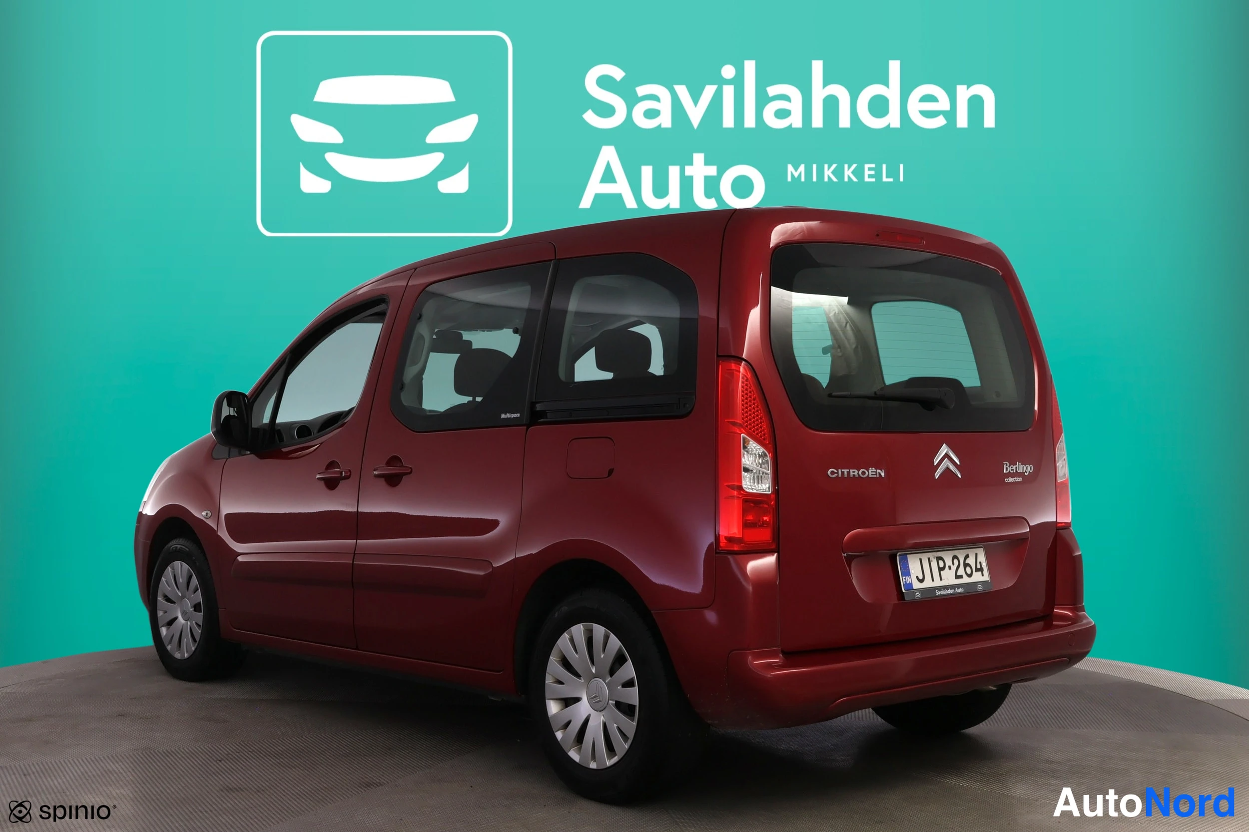 Punainen Citroen Berlingo 2011, takaviisto, kuva 10