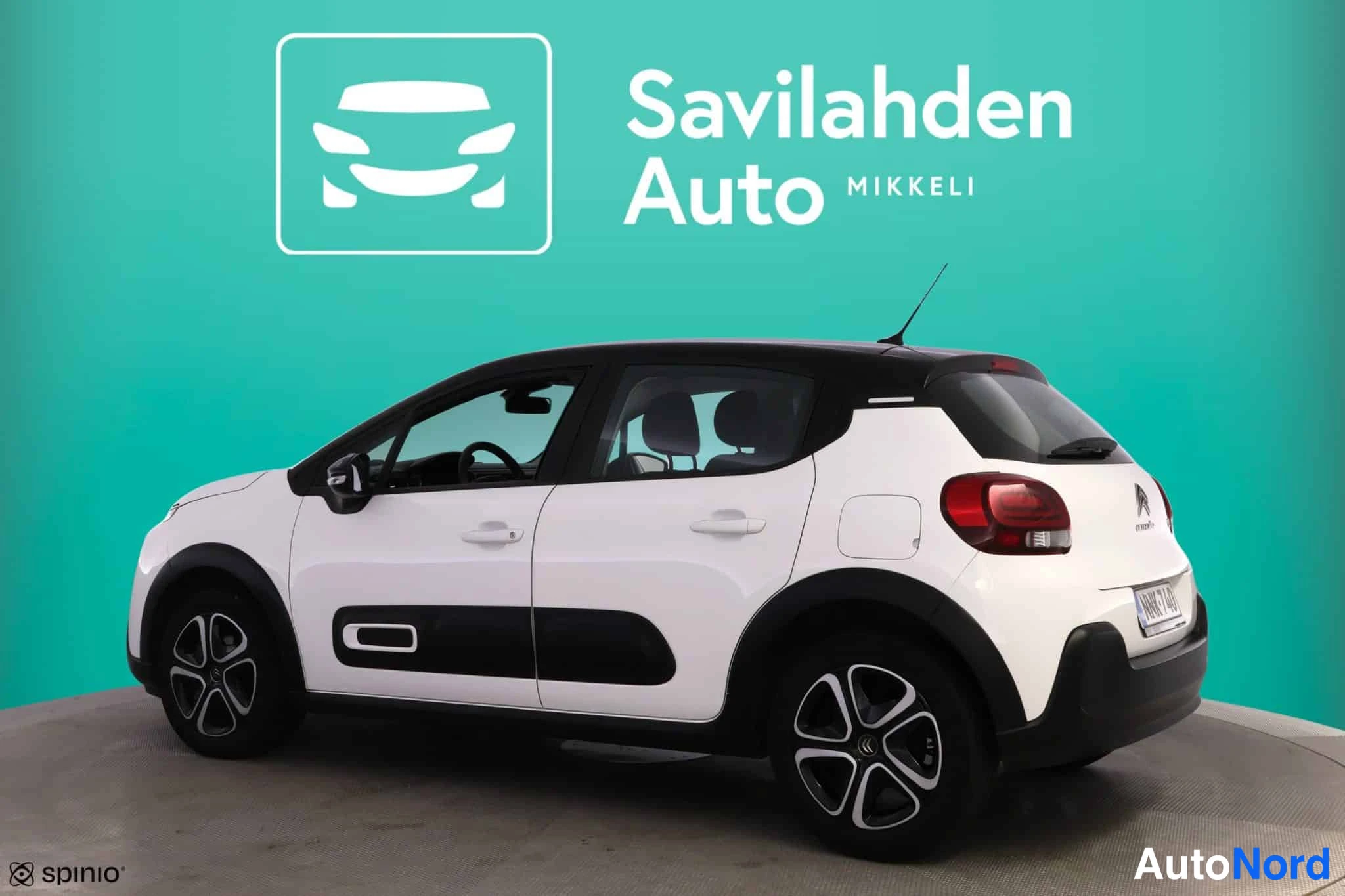 Valkoinen Citroen C3 2023, takaviisto, kuva 7