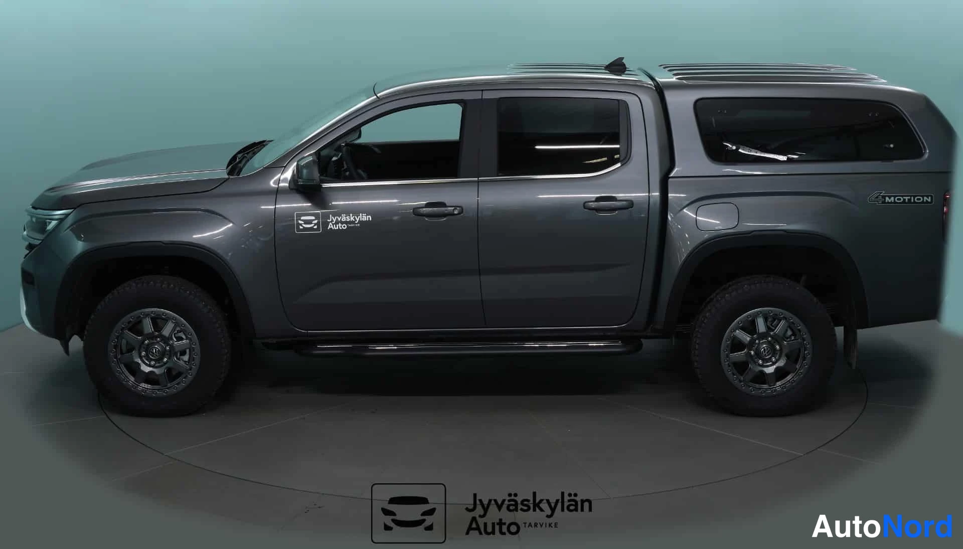 Grå Volkswagen Amarok 2026, från sidan, bild 5