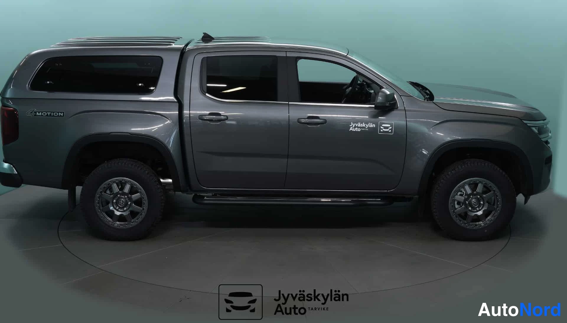Grå Volkswagen Amarok 2026, från sidan, bild 6