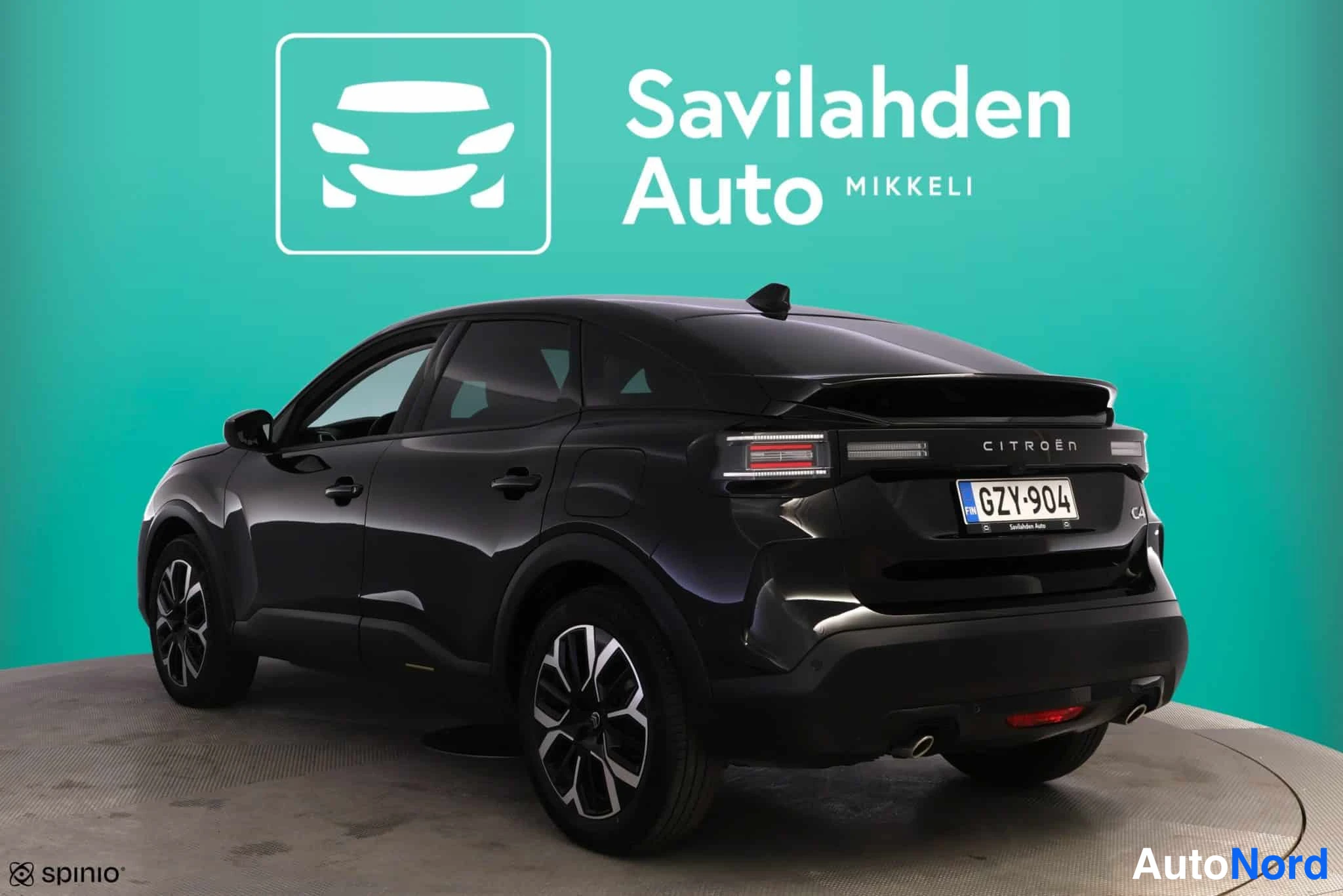 Musta Citroen C4 2025, takaviisto, kuva 9