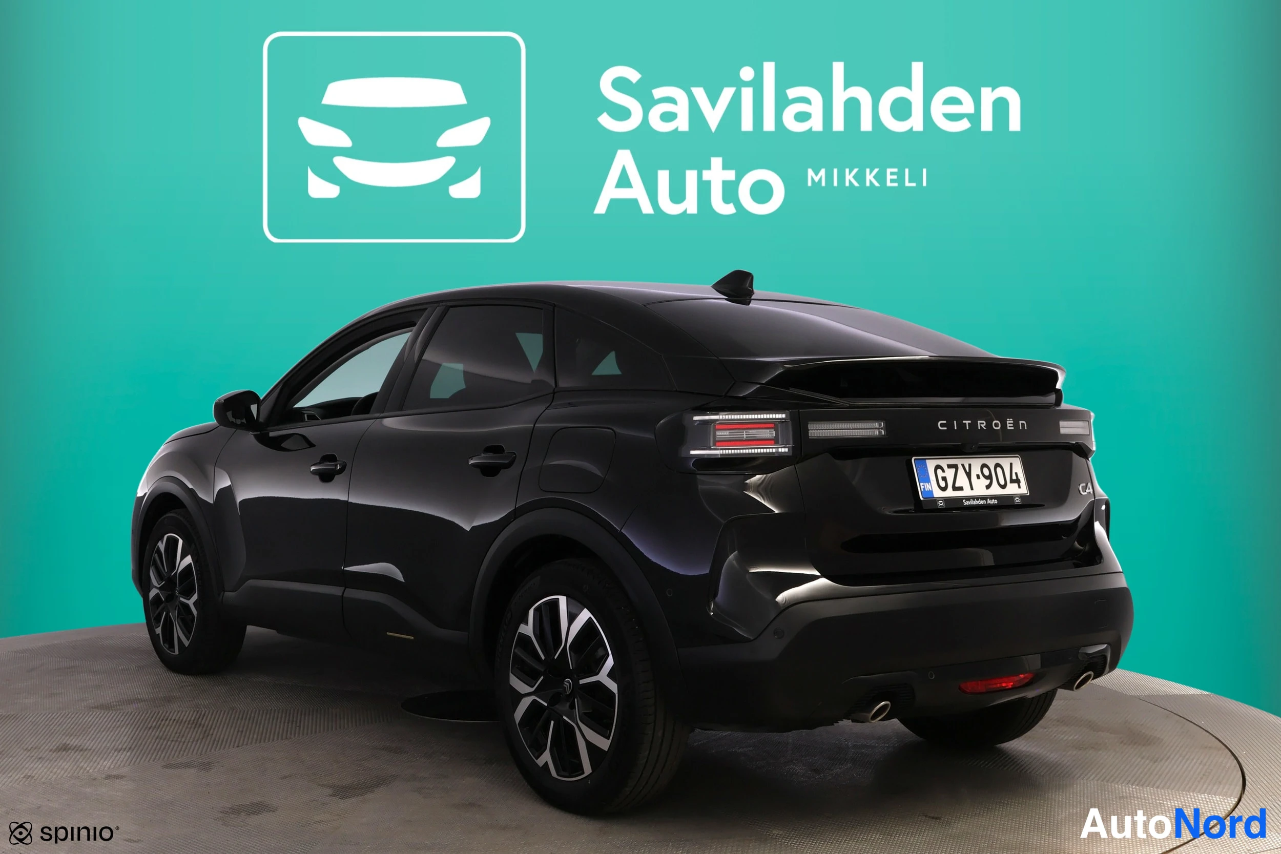 Musta Citroen C4 2025, takaviisto, kuva 10