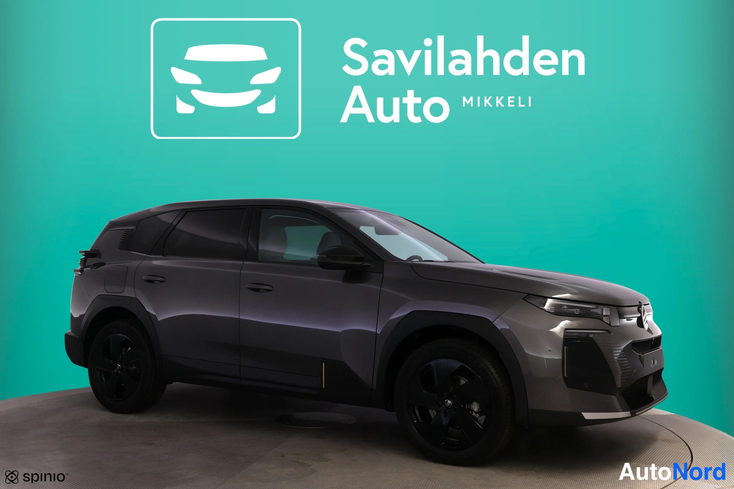 Vihreä Citroen C5 Aircross 2026, etuviisto, keula oikealle, kuva 4