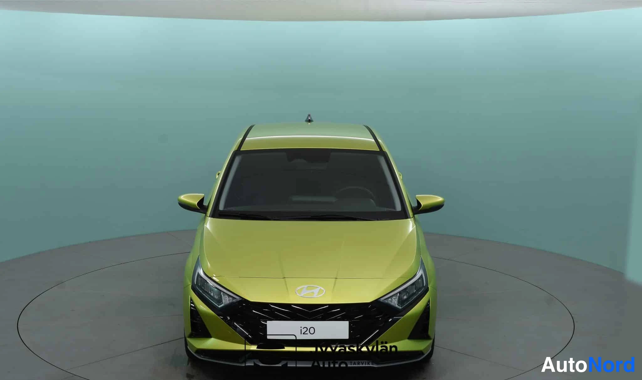 Keltainen Hyundai i20 2026, edestä, kuva 8