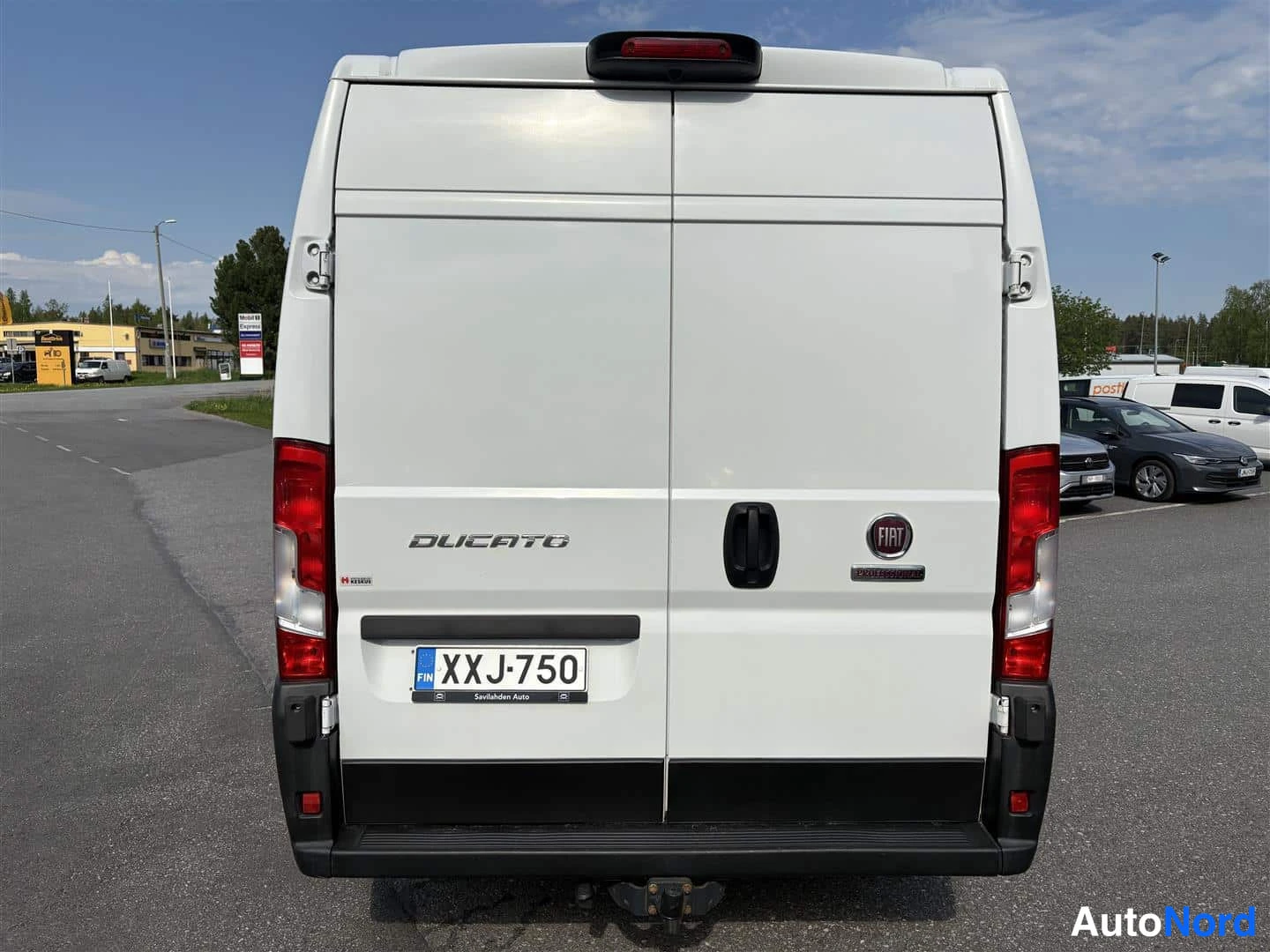 Valkoinen Fiat Ducato 2021, takaa, kuva 6