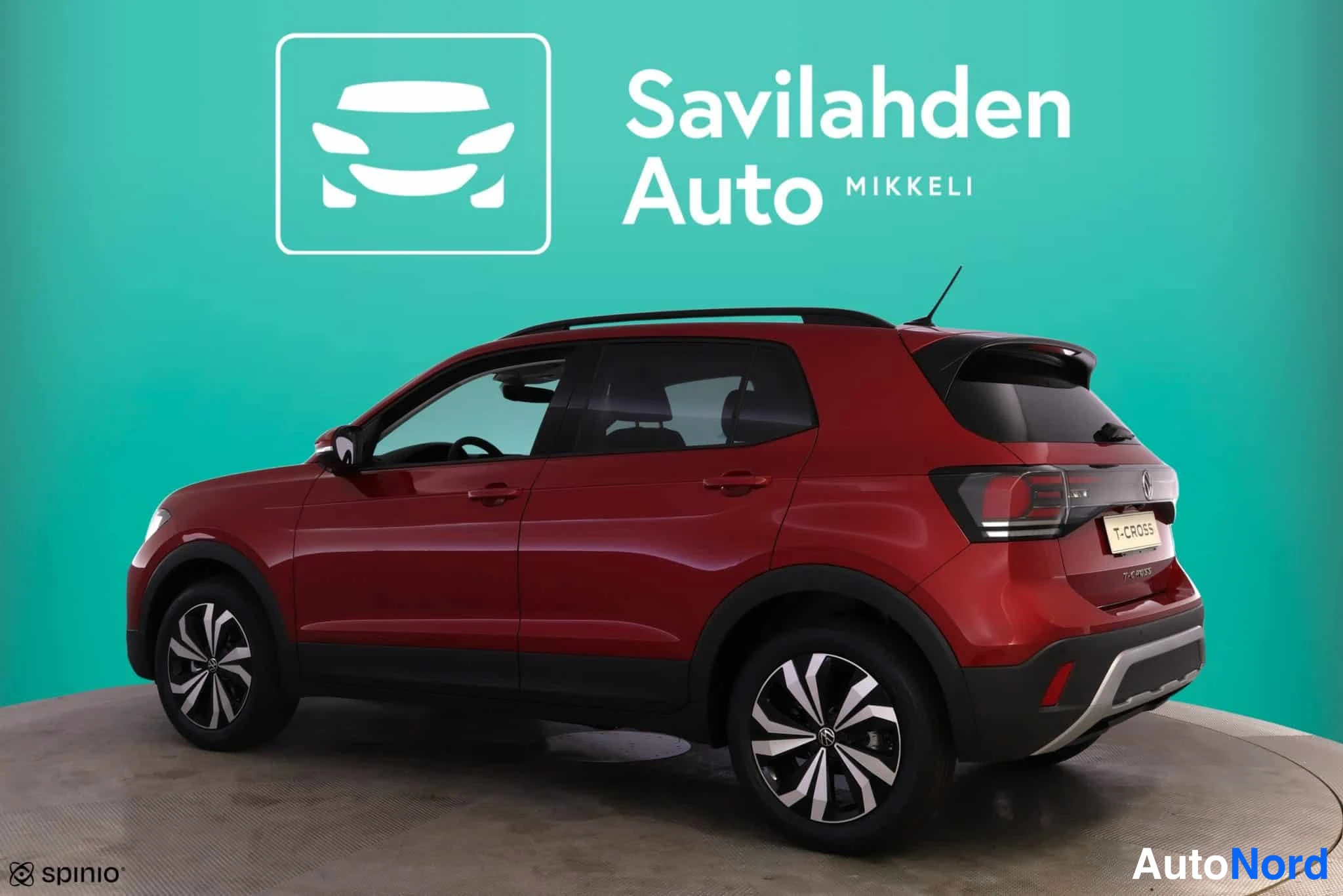 Punainen Volkswagen T-Cross 2026, takaviisto, kuva 7