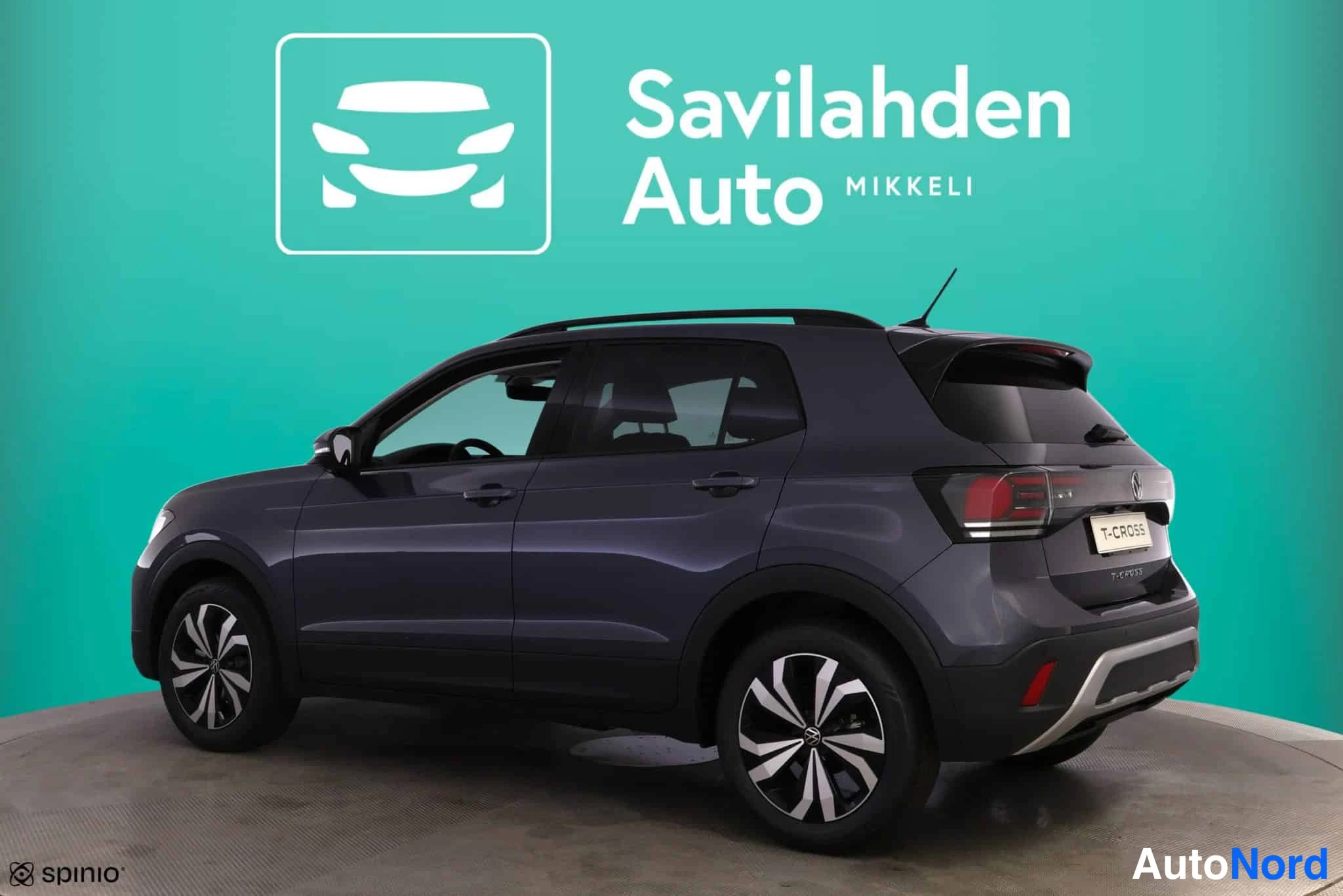 Harmaa Volkswagen T-Cross 2026, takaviisto, kuva 7
