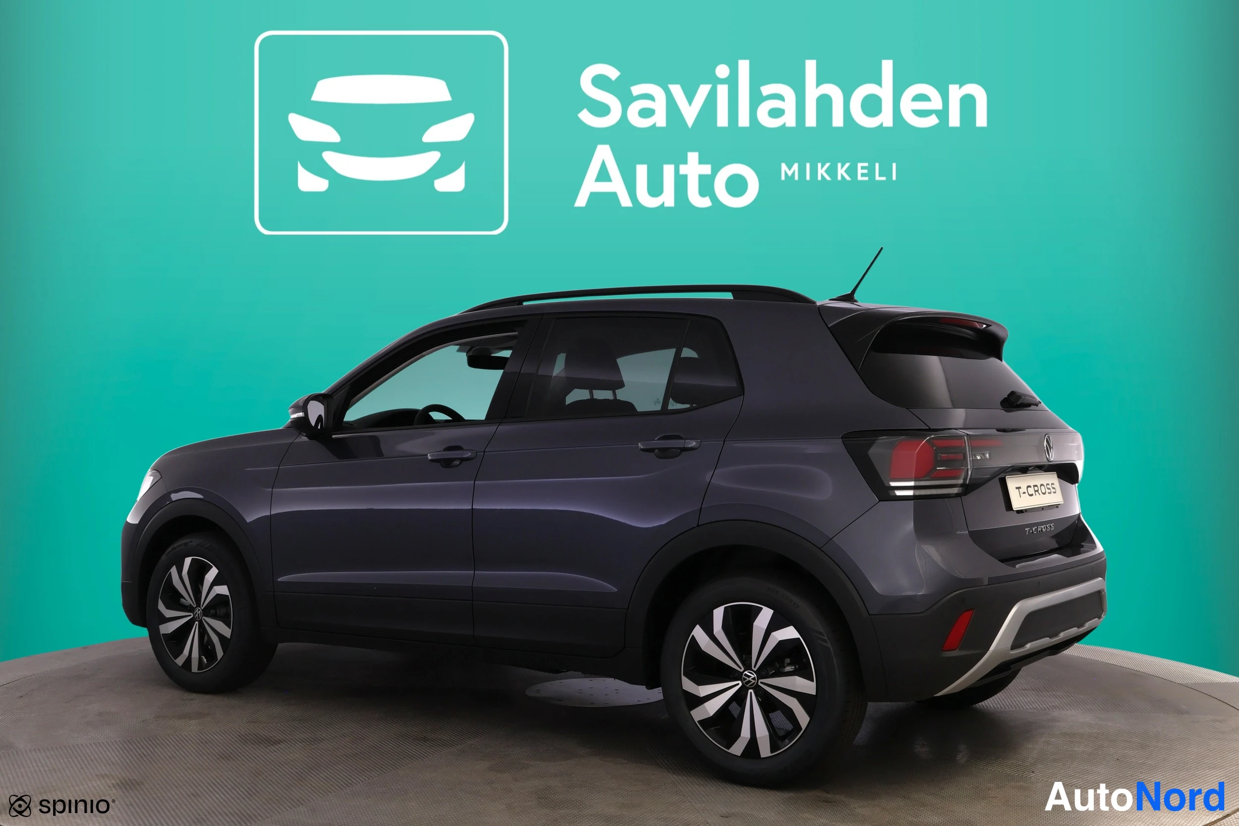 Harmaa Volkswagen T-Cross 2026, takaviisto, kuva 8