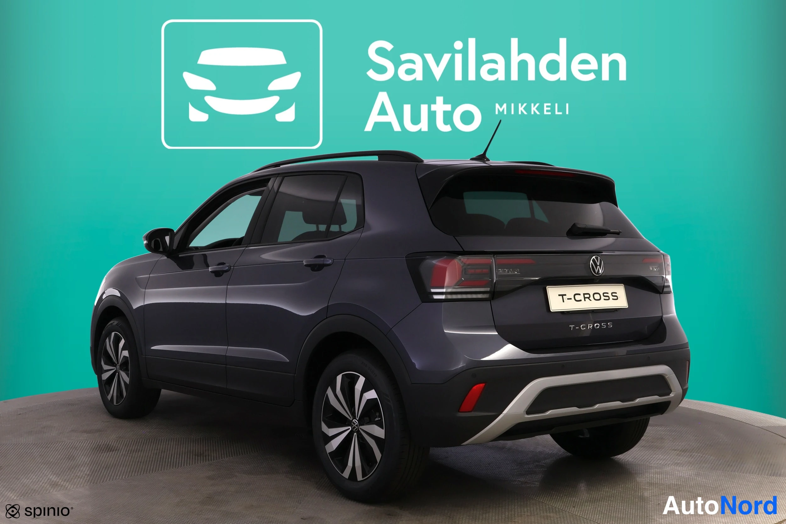 Harmaa Volkswagen T-Cross 2026, takaviisto, kuva 10