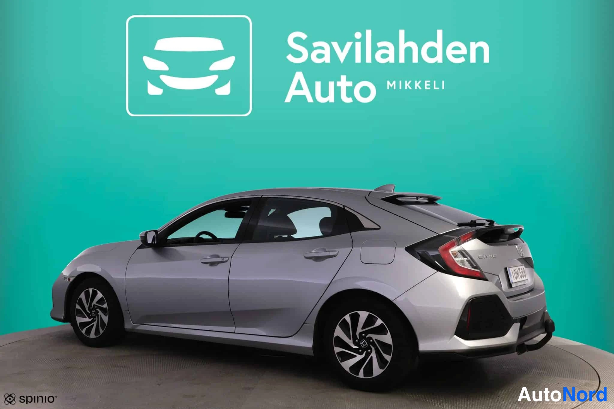 Hopea Honda Civic 2018, takaviisto, kuva 7