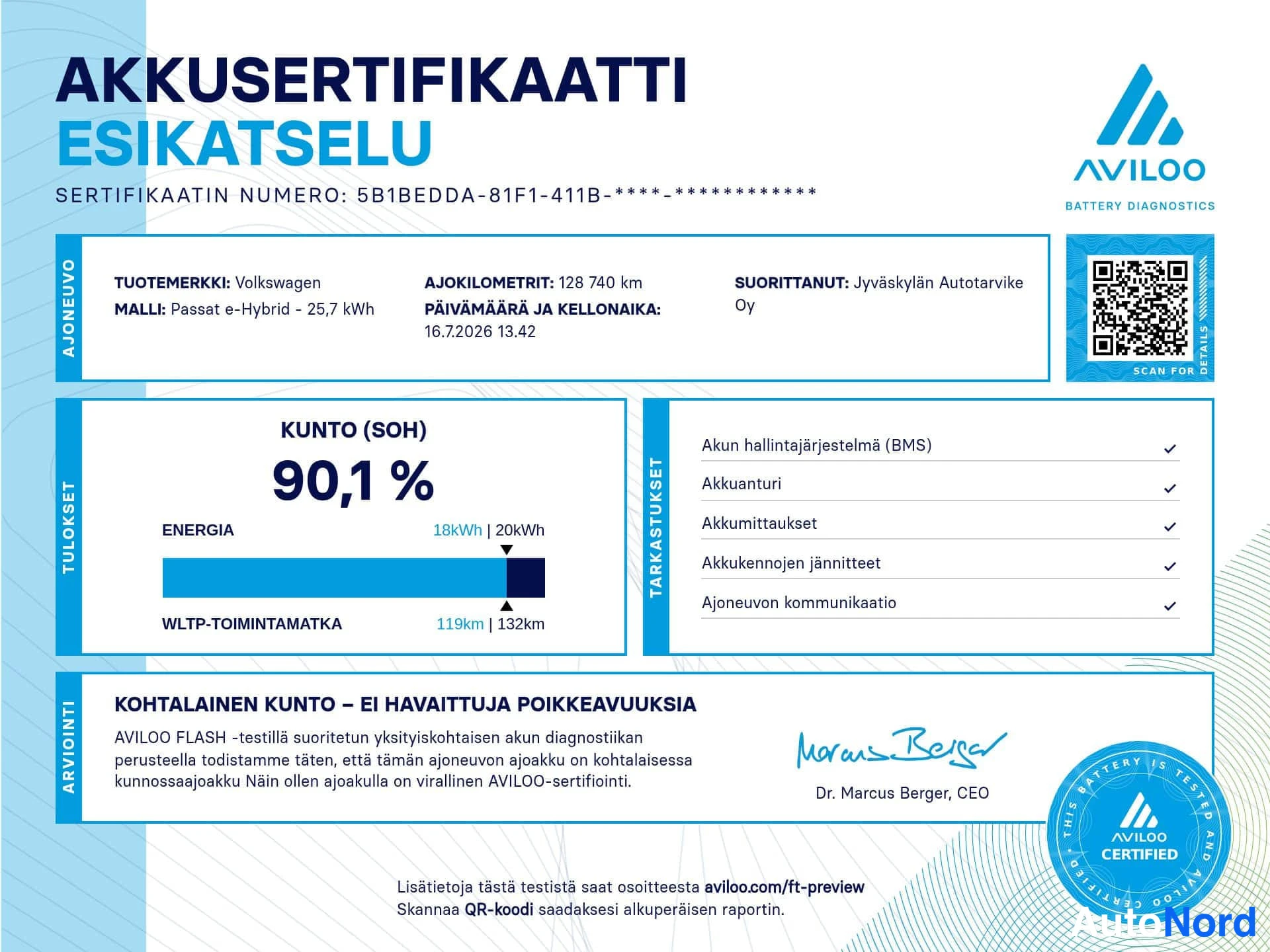 Valkoinen Volkswagen Passat 2024, kuva 32