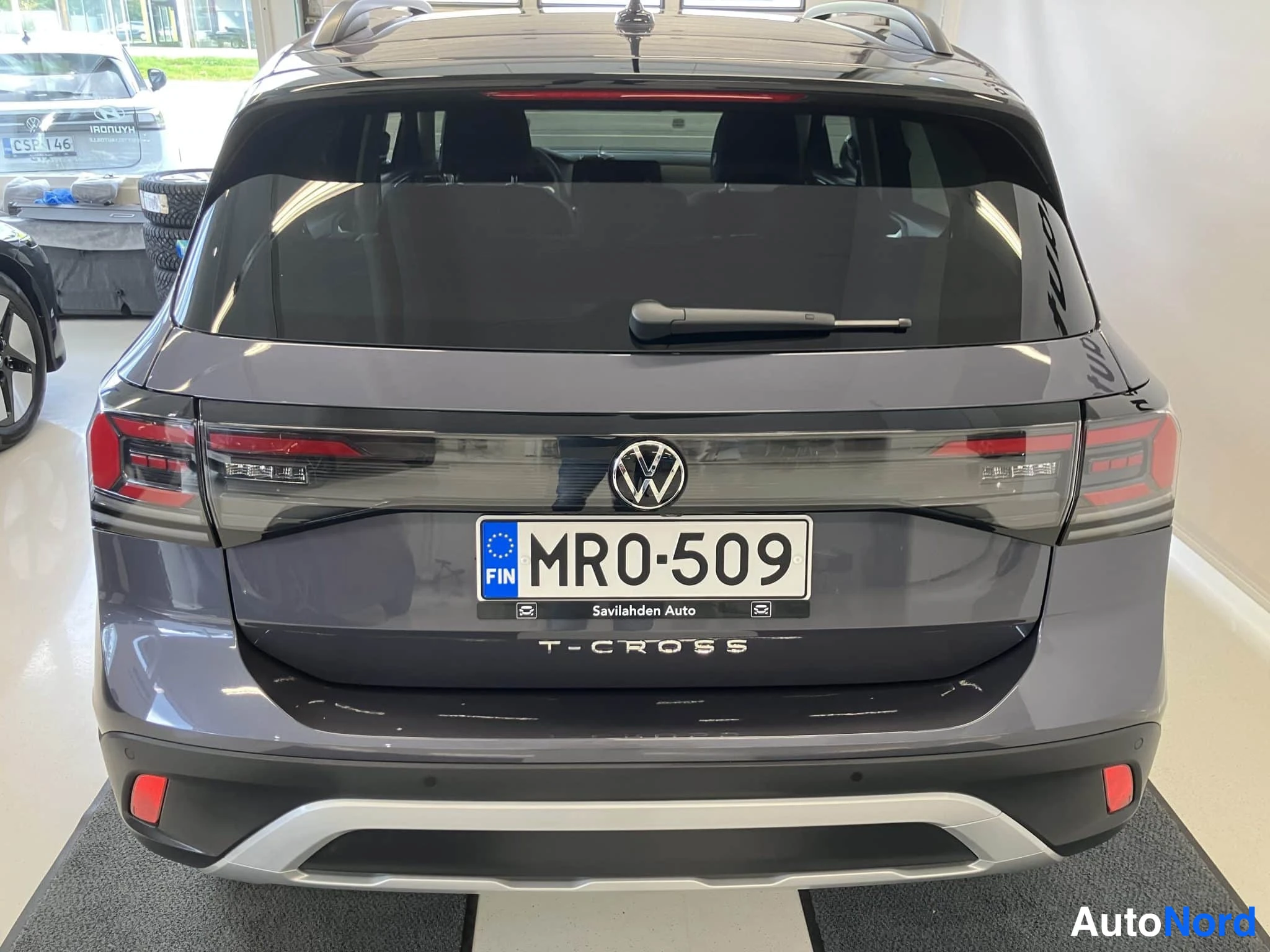 Harmaa Volkswagen T-Cross 2025, takaa, kuva 7
