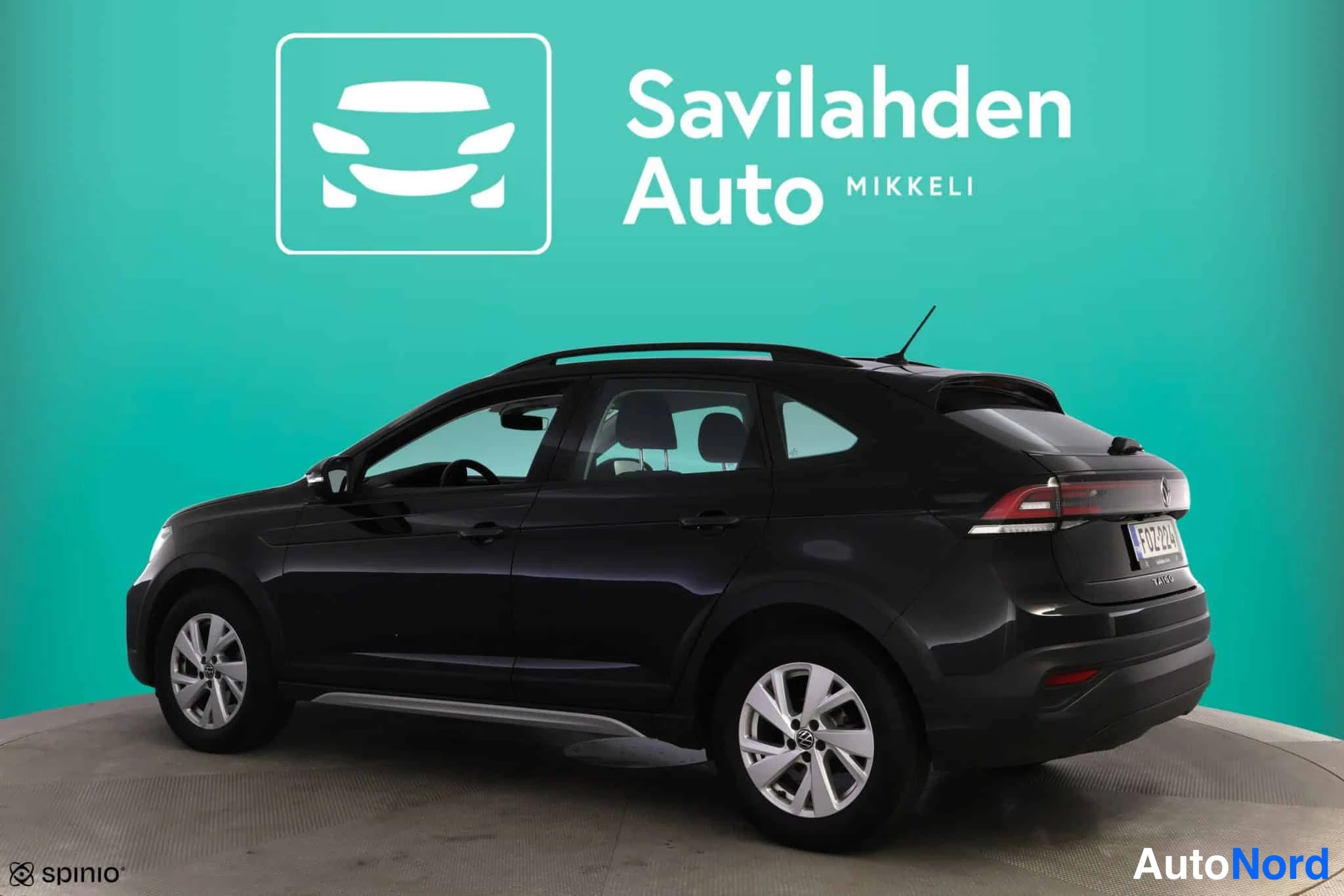 Musta Volkswagen Taigo 2021, takaviisto, kuva 7