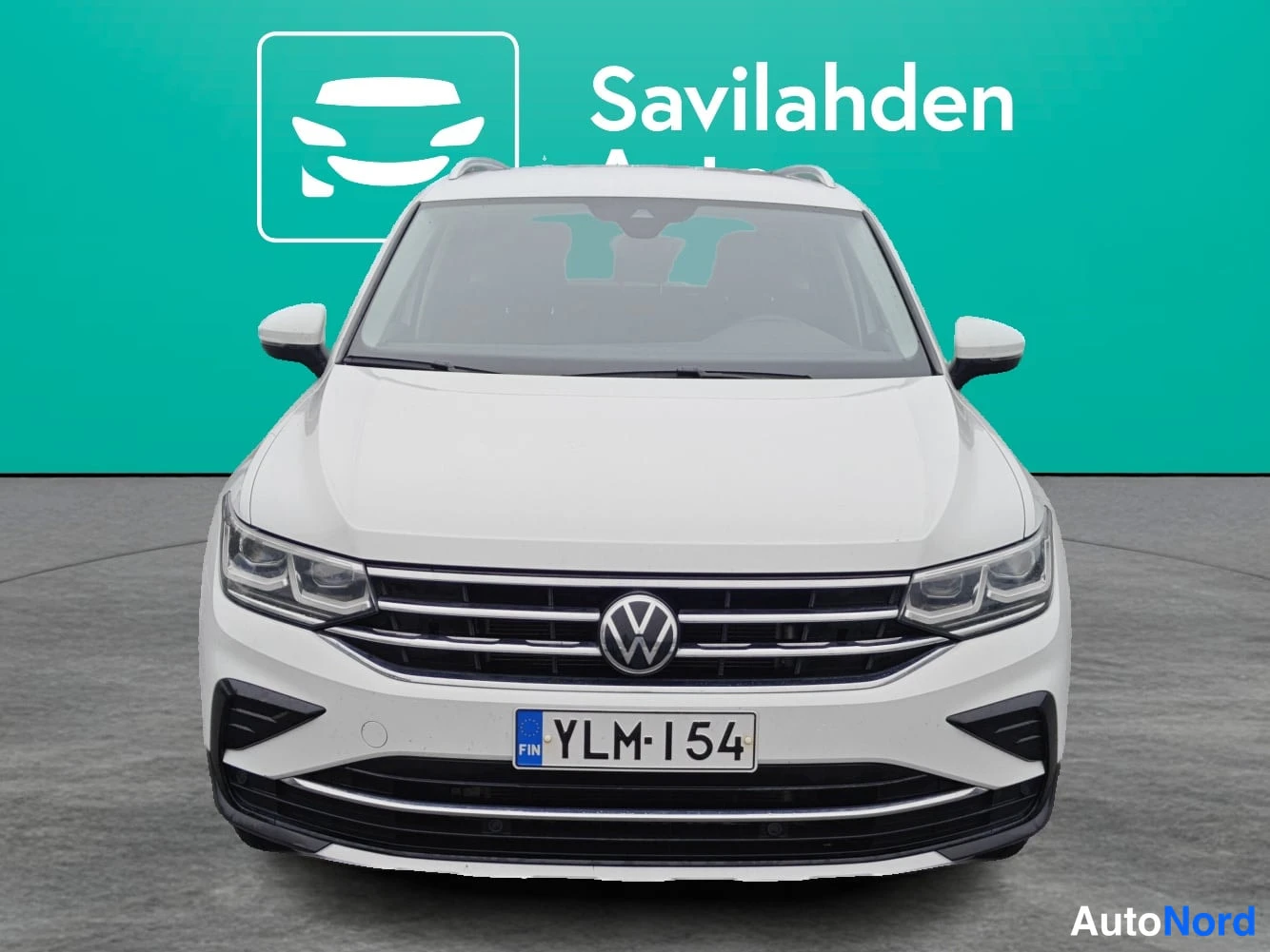 Valkoinen Volkswagen Tiguan 2022, edestä, kuva 3