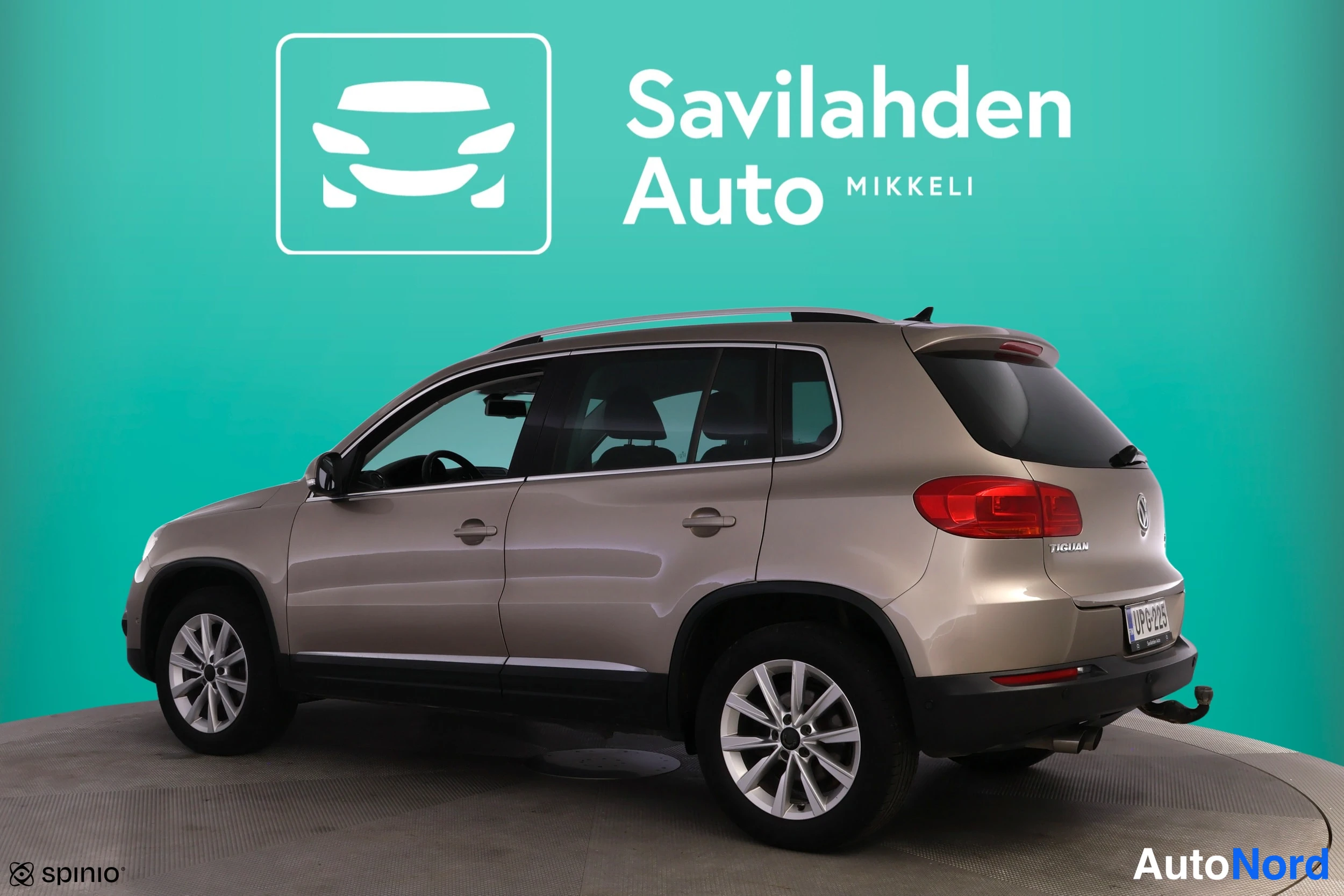 Hopea Volkswagen Tiguan 2012, takaviisto, kuva 7