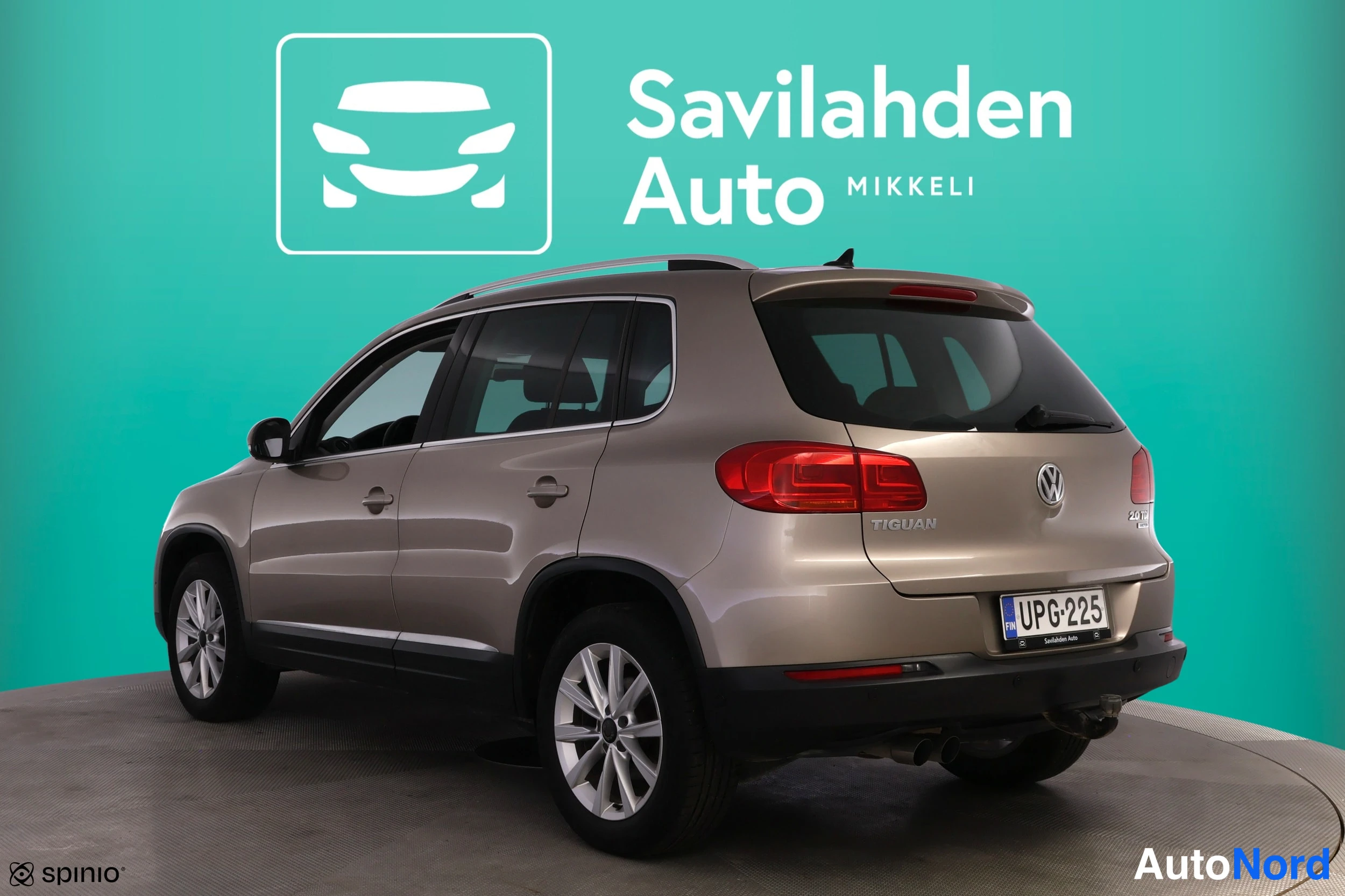 Hopea Volkswagen Tiguan 2012, takaviisto, kuva 9