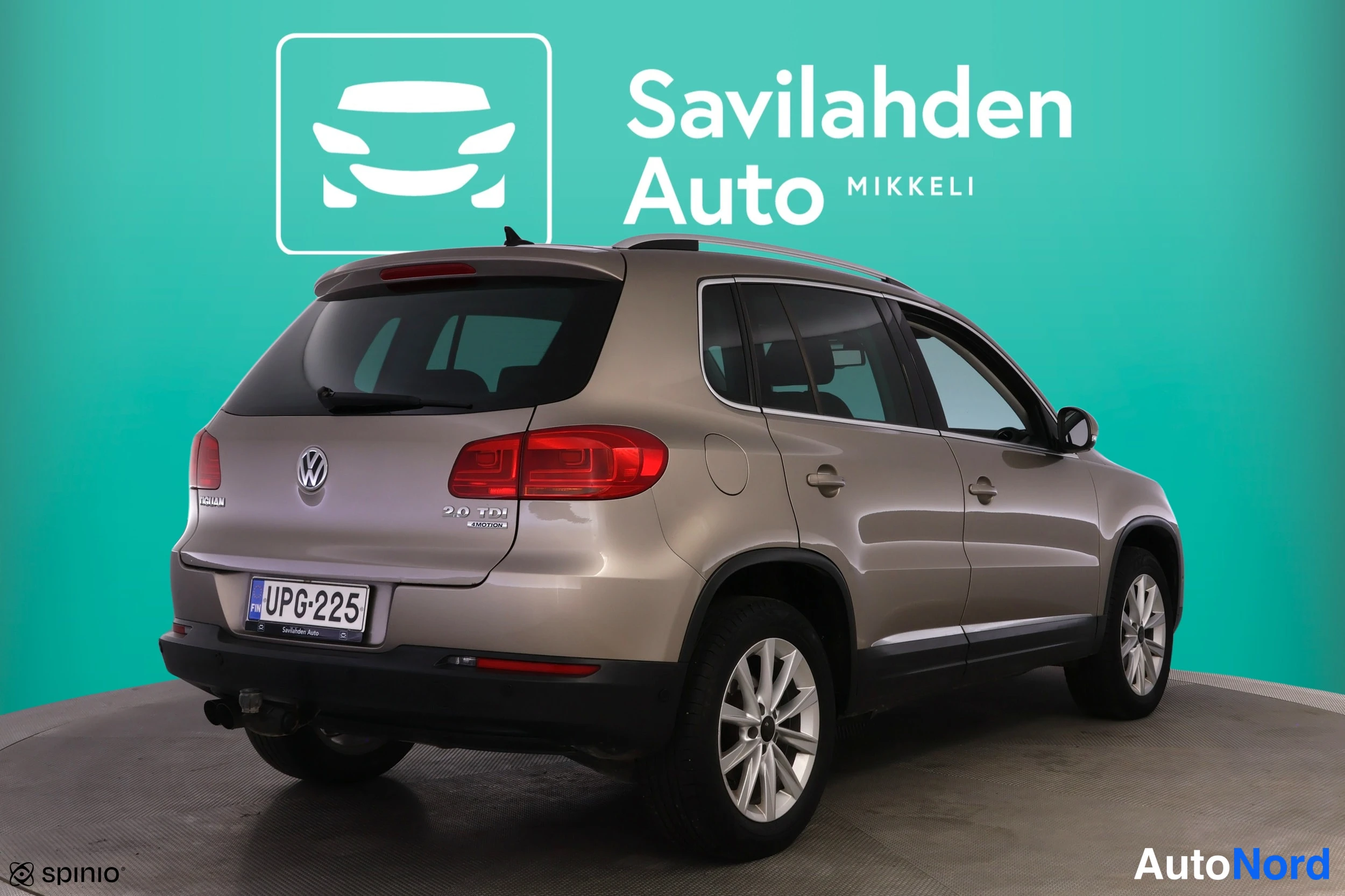 Hopea Volkswagen Tiguan 2012, takaviisto, kuva 11