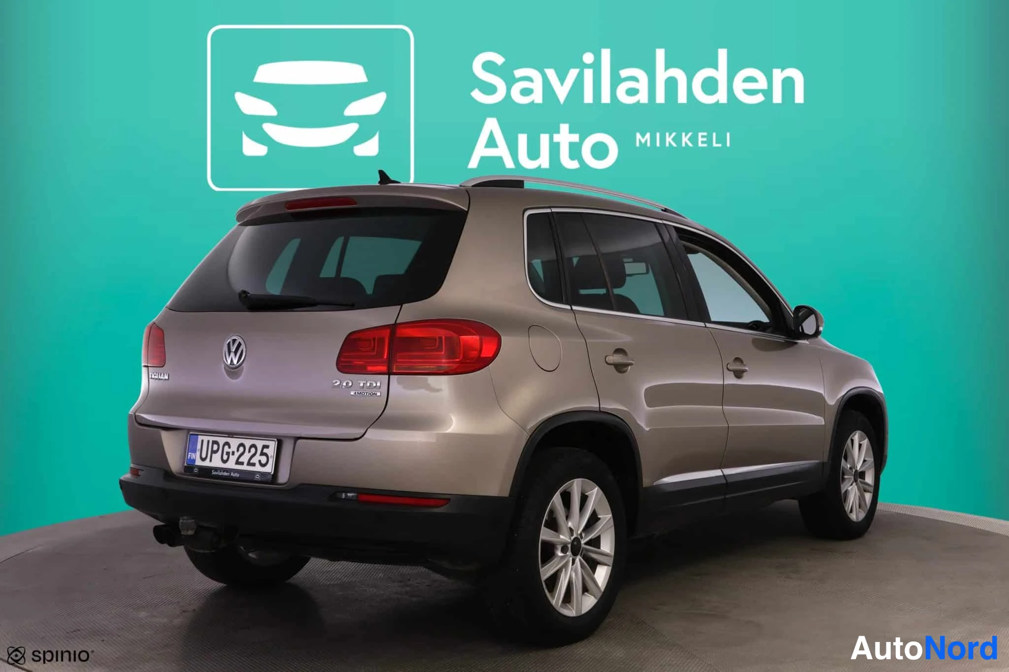 Hopea Volkswagen Tiguan 2012, takaviisto, kuva 12