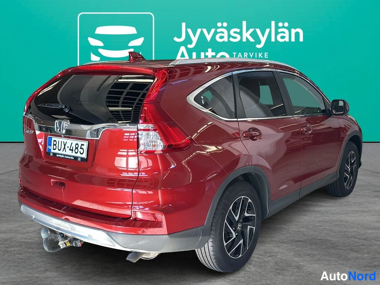 Punainen Honda CR-V 2018, takaviisto, kuva 4