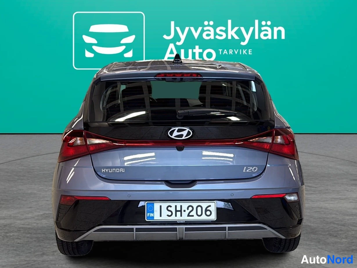 Sininen Hyundai i20 2025, takaa, kuva 6