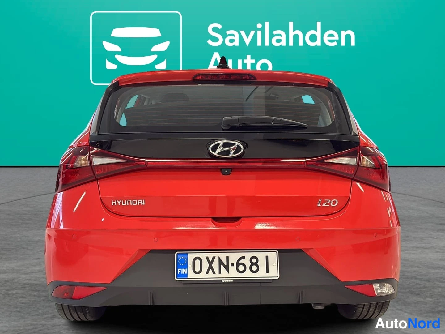 Punainen Hyundai i20 2021, takaa, kuva 5