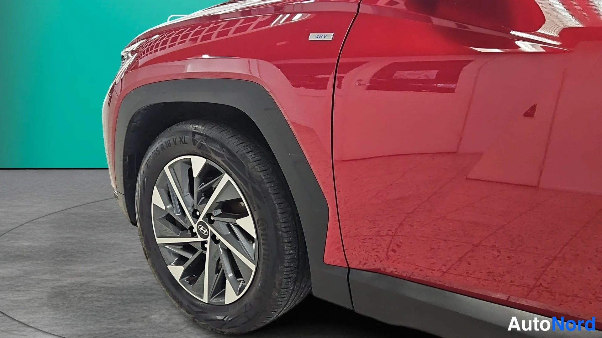 Punainen Hyundai Tucson 2021, yksityiskohta, kuva 14