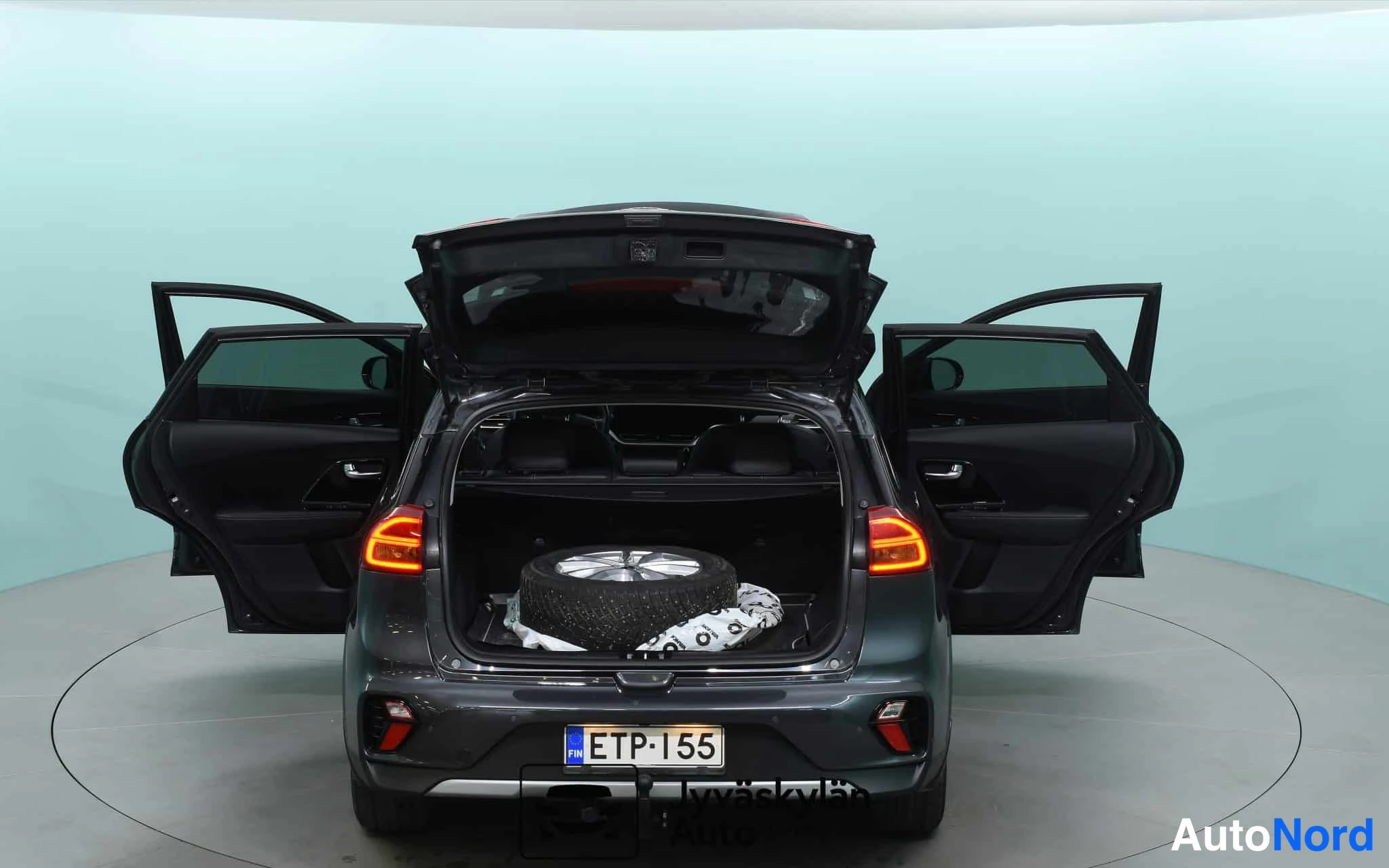Harmaa Kia Niro 2021, takaa, kuva 21