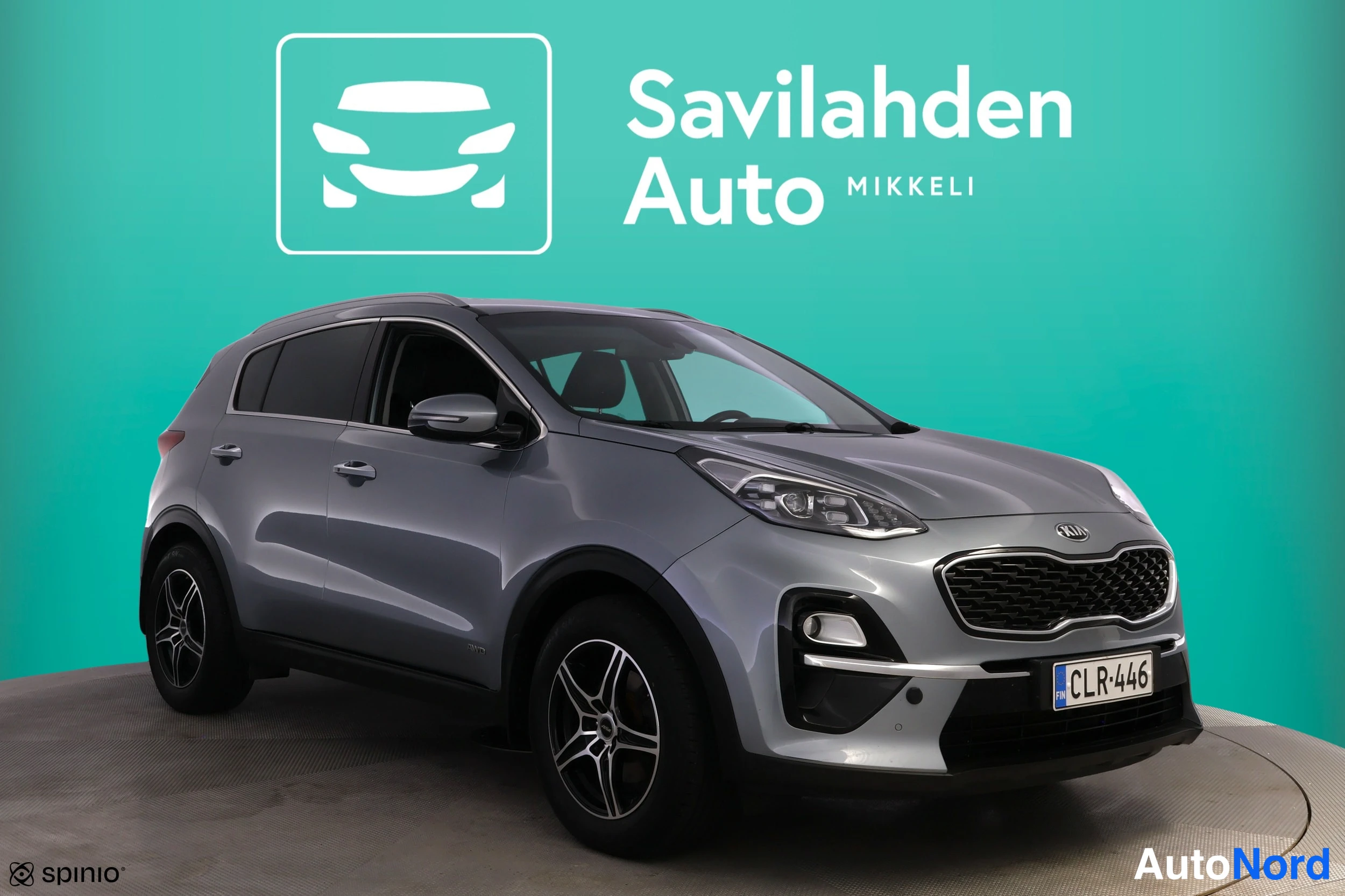 Hopea Kia Sportage 2018, etuviisto, keula oikealle, kuva 4