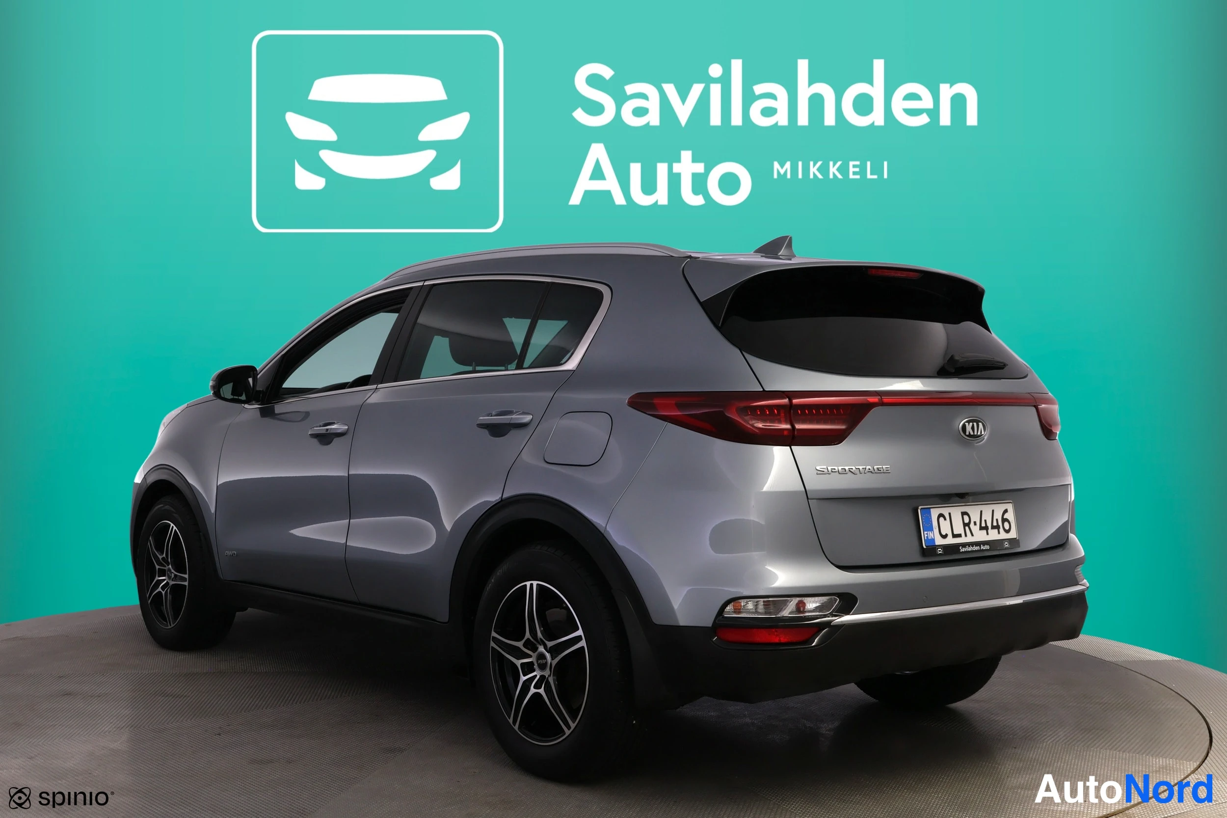 Hopea Kia Sportage 2018, takaviisto, kuva 8